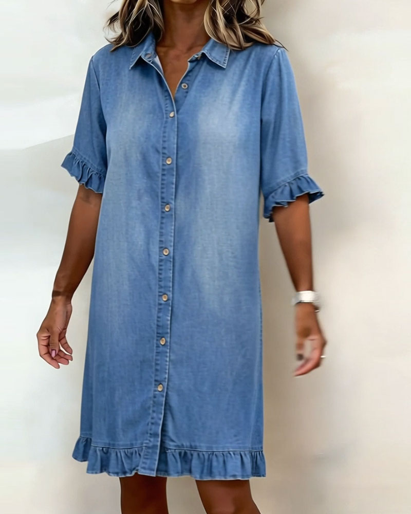 Maria | Comfortable Denim Dress