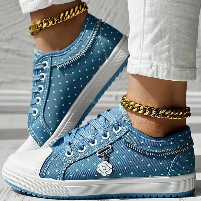CARO | Elegant Women's Sneaker with Floral Details