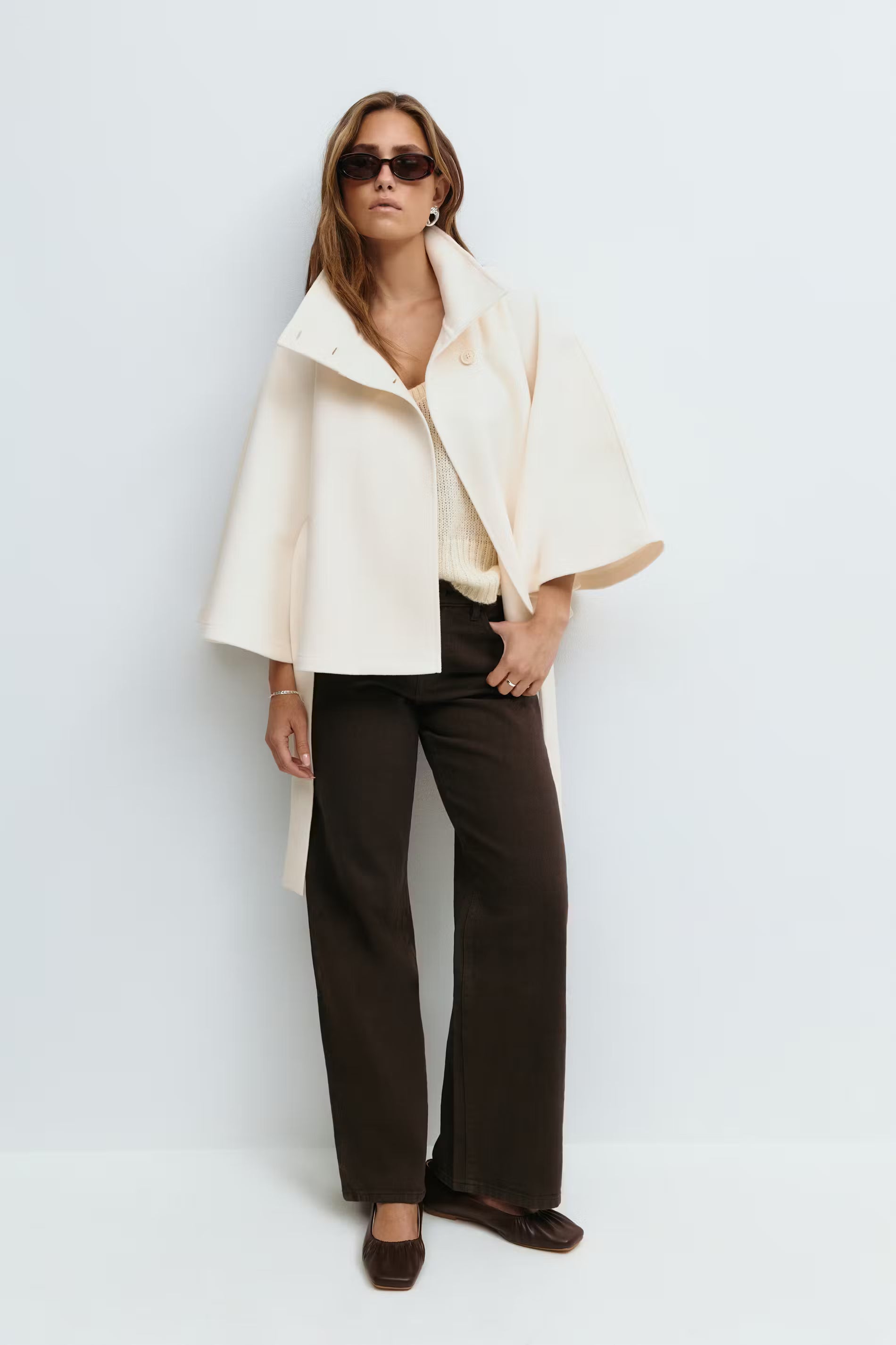 Belt Cape Jacket