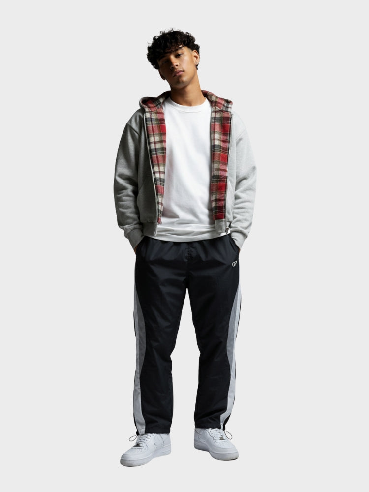 Decarba Inside Out Checkered Zipper