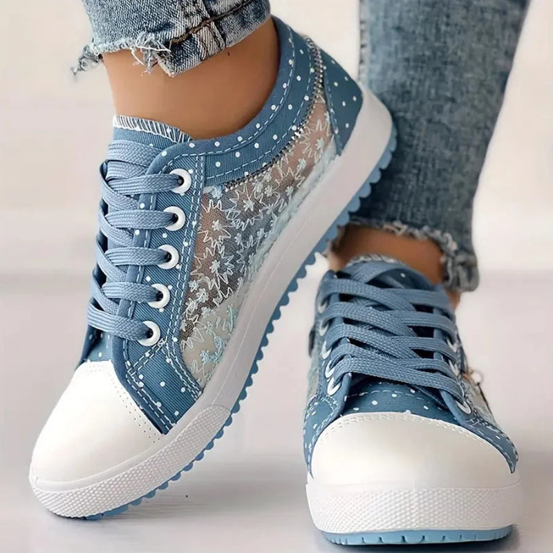 CARO | Elegant Women's Sneaker with Floral Details