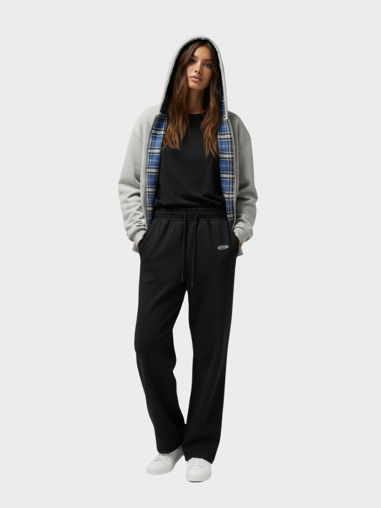 Decarba Inside Out Checkered Zipper