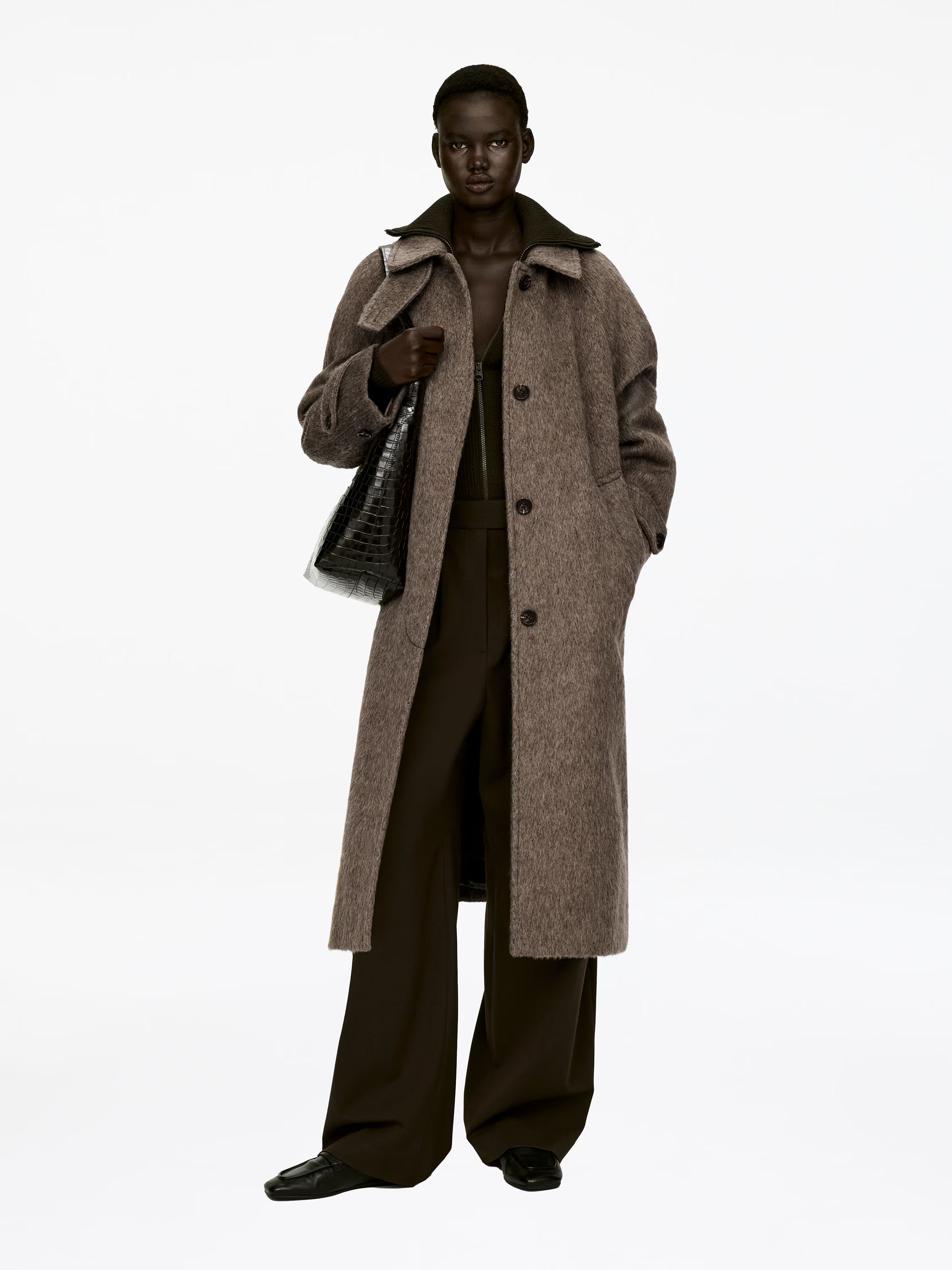 Wool-Alpaca Blend Coat