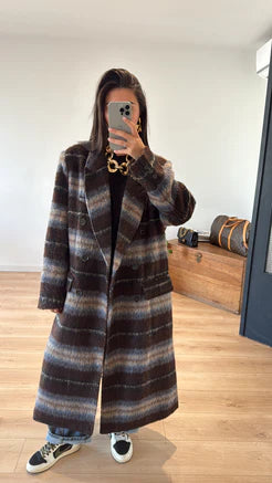The Céleste Striped Coat