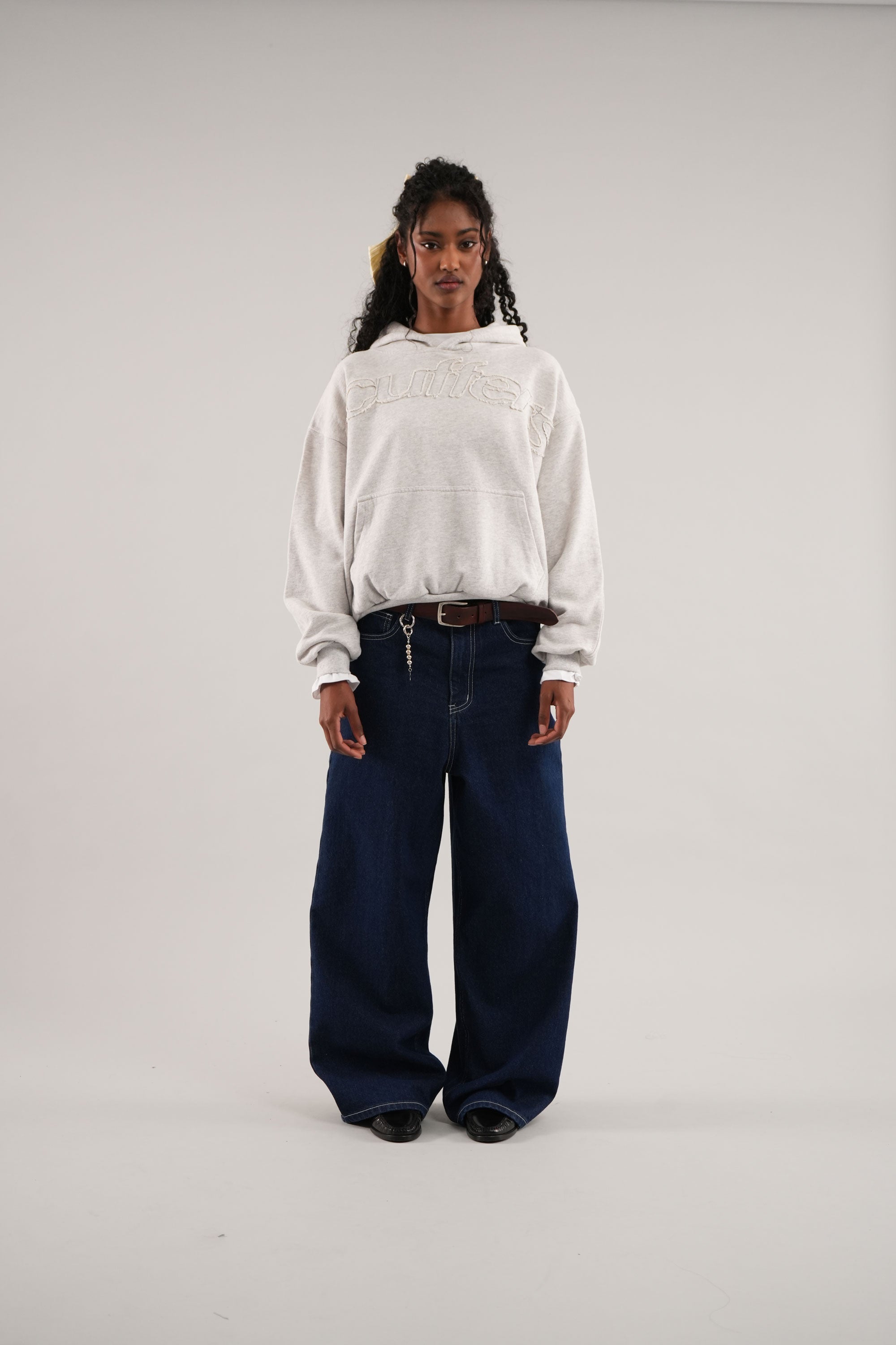 Scuffers Raw Light Grey Hoodie