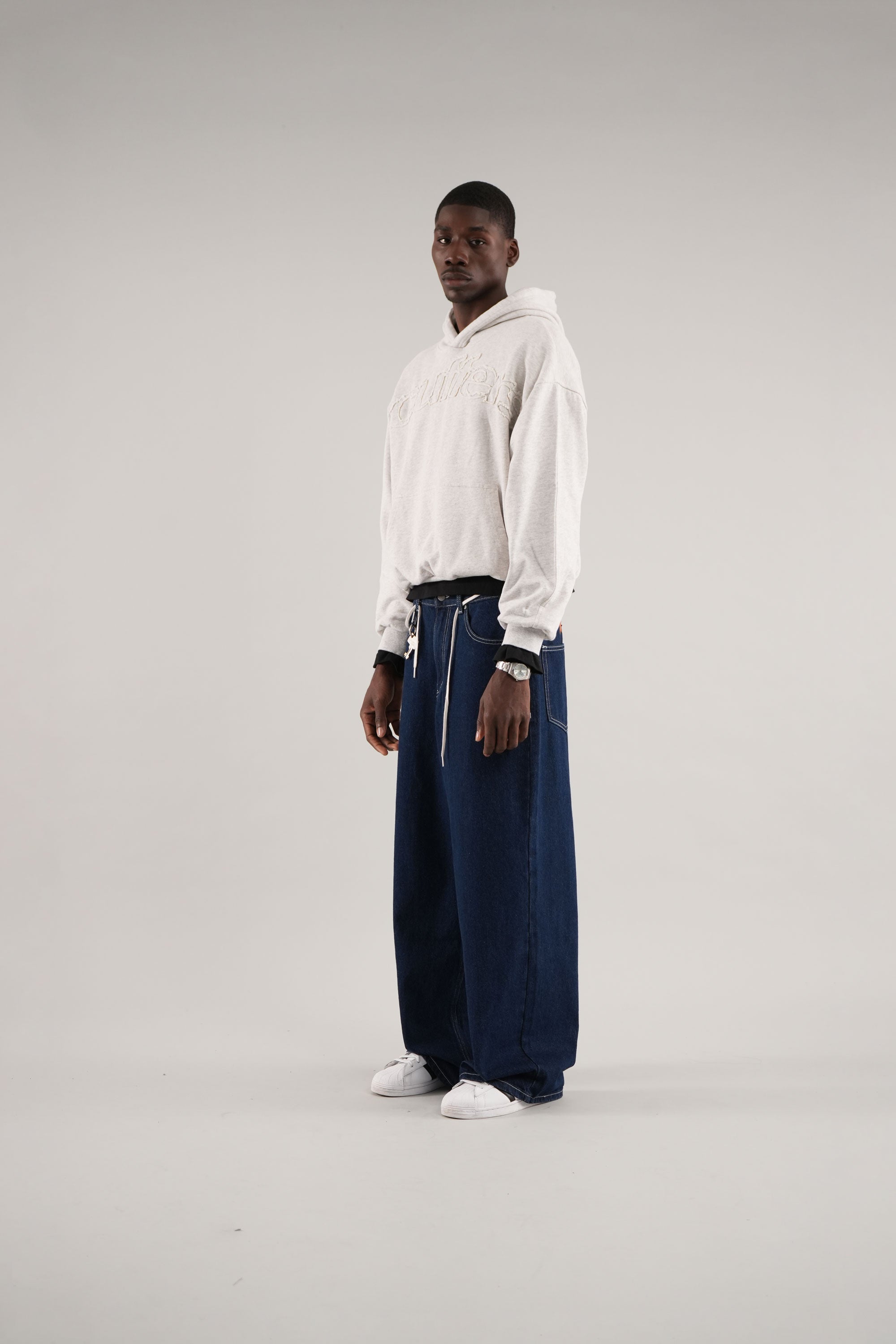 Scuffers Raw Light Grey Hoodie