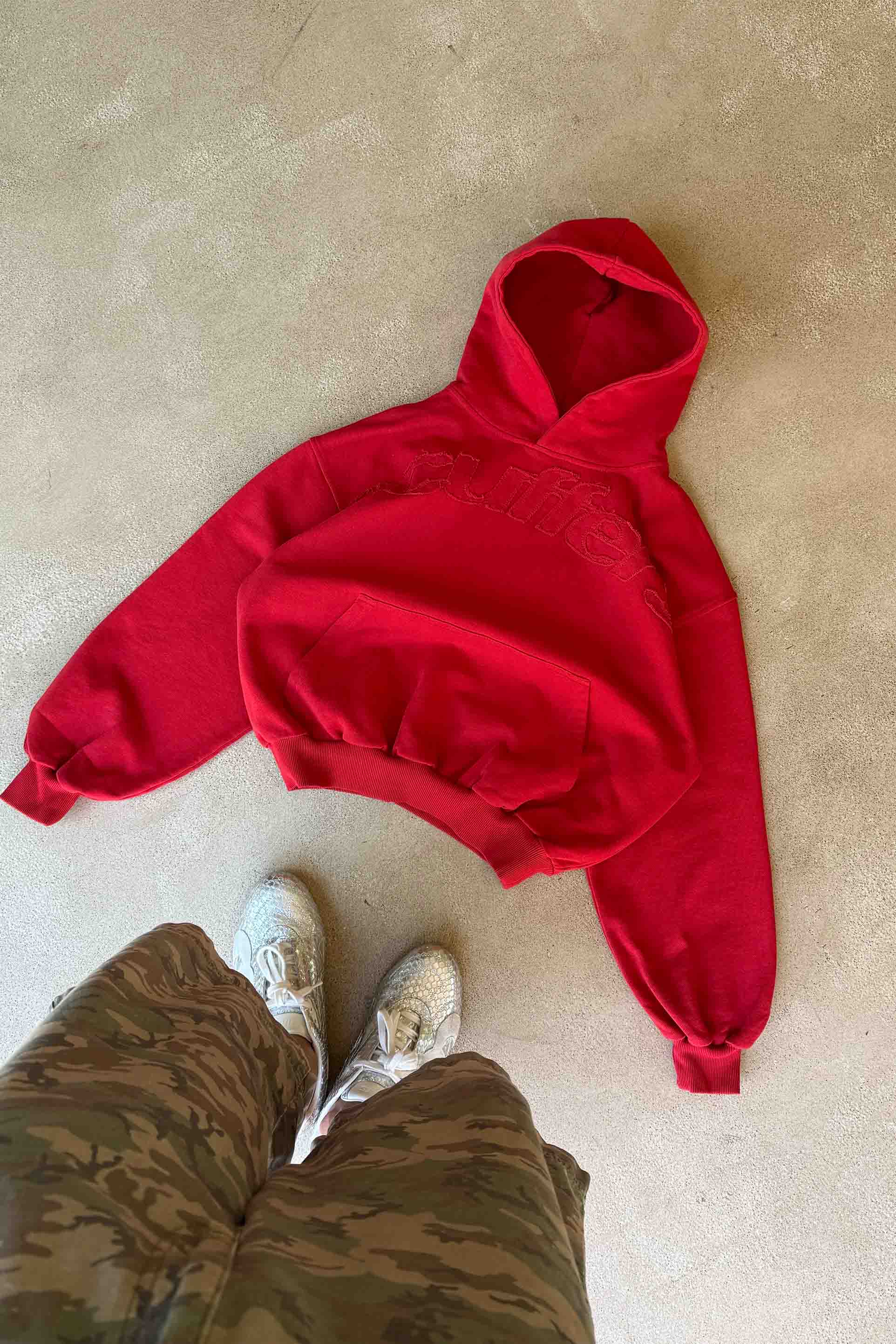 Scuffers Raw Red Hoodie