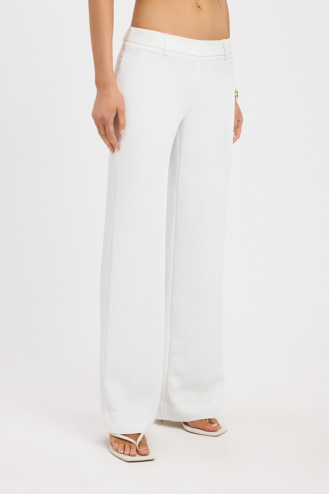 Oyster Core Low Cut Top & Low Rise Trousers Set