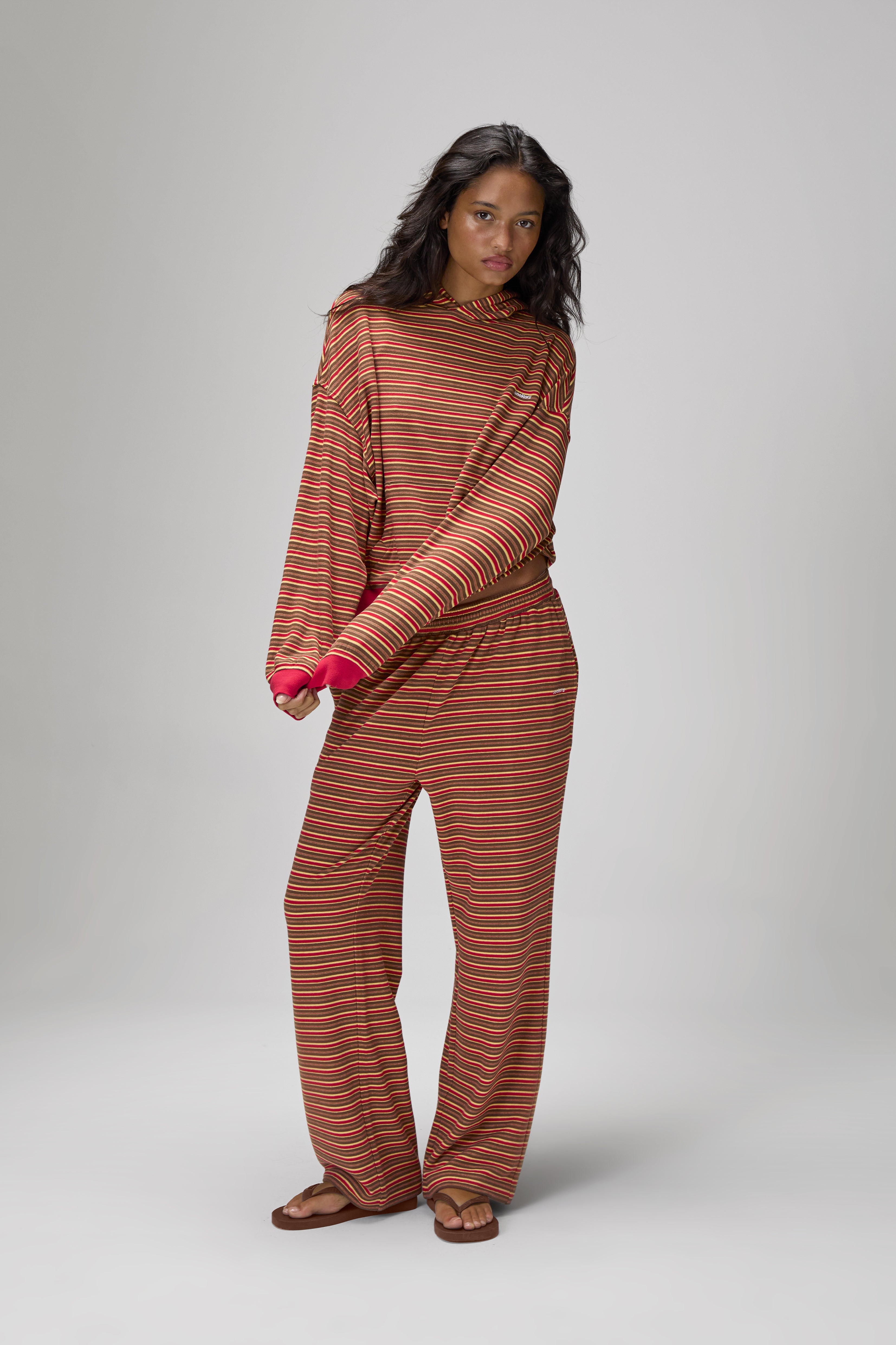 Sisters & Seekers Walker Soft Shrunken Hoodie & Wide Leg Pants