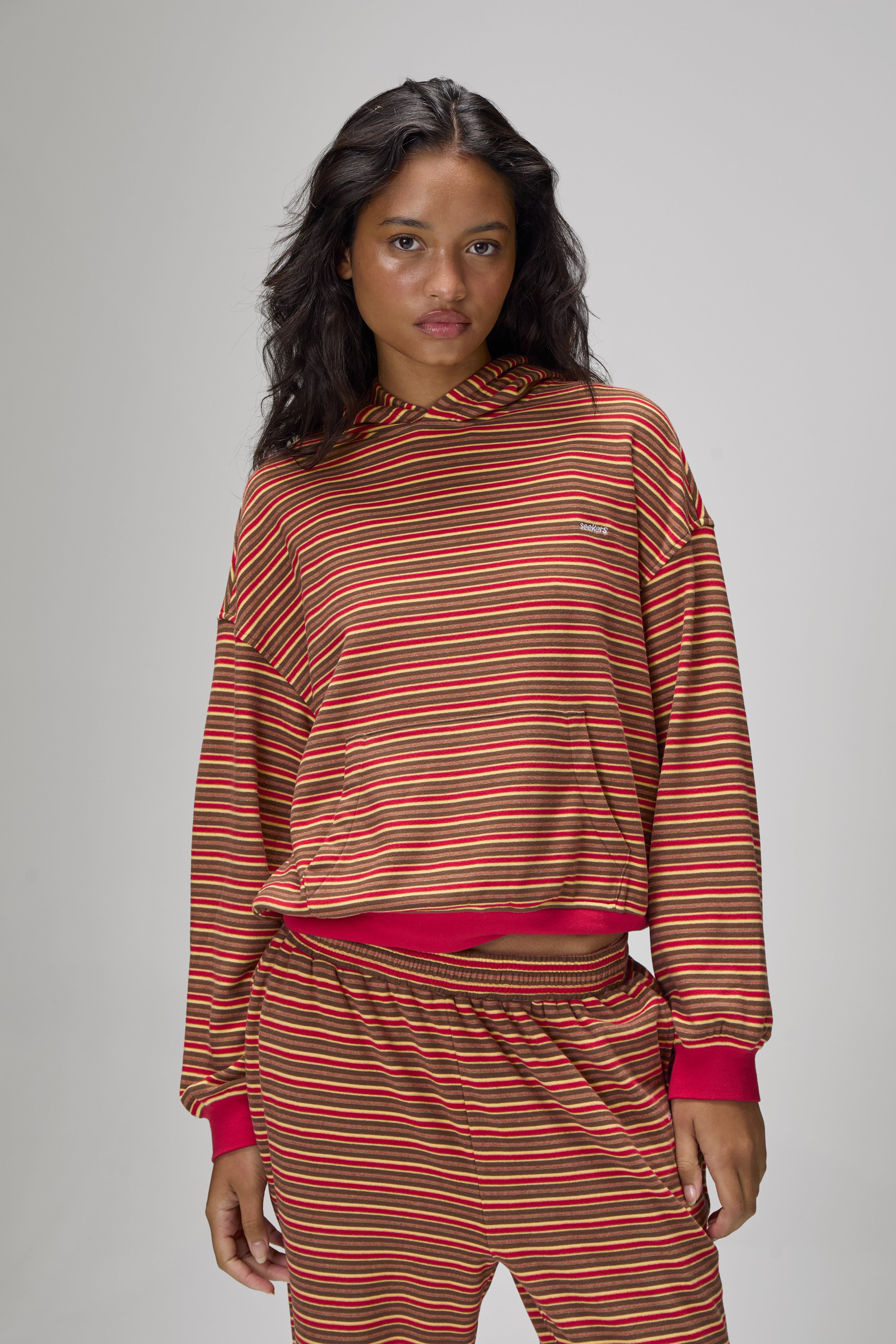 Sisters & Seekers Walker Soft Shrunken Hoodie & Wide Leg Pants