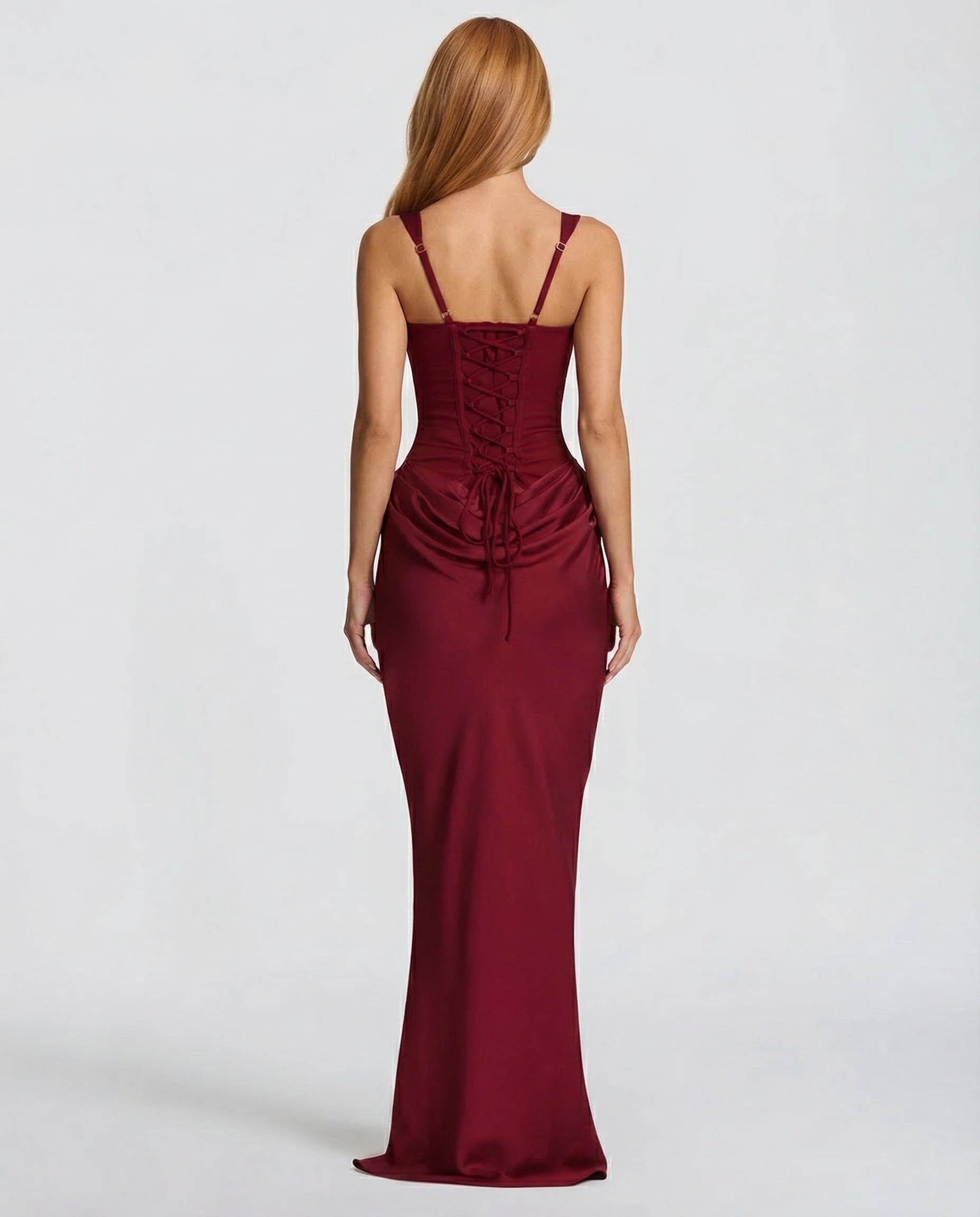 Eva Hourglass Maxi-Dress