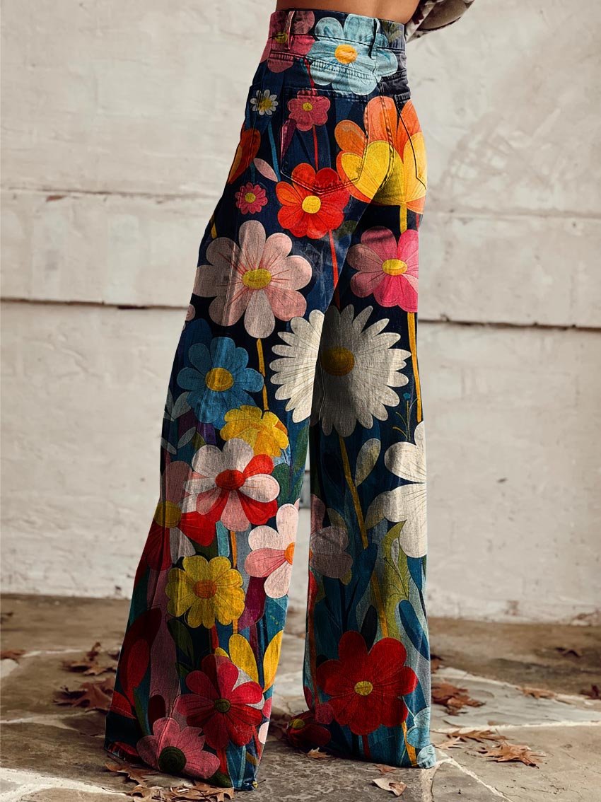Cirilla – Floral Palazzo Trousers