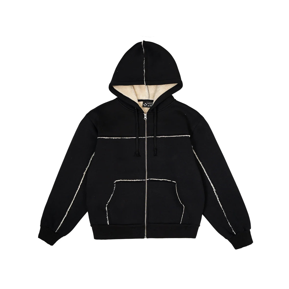 99BASED Daily Shearling Jacket Black