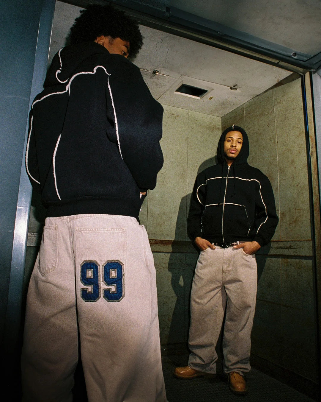 99BASED Daily Shearling Jacket Black