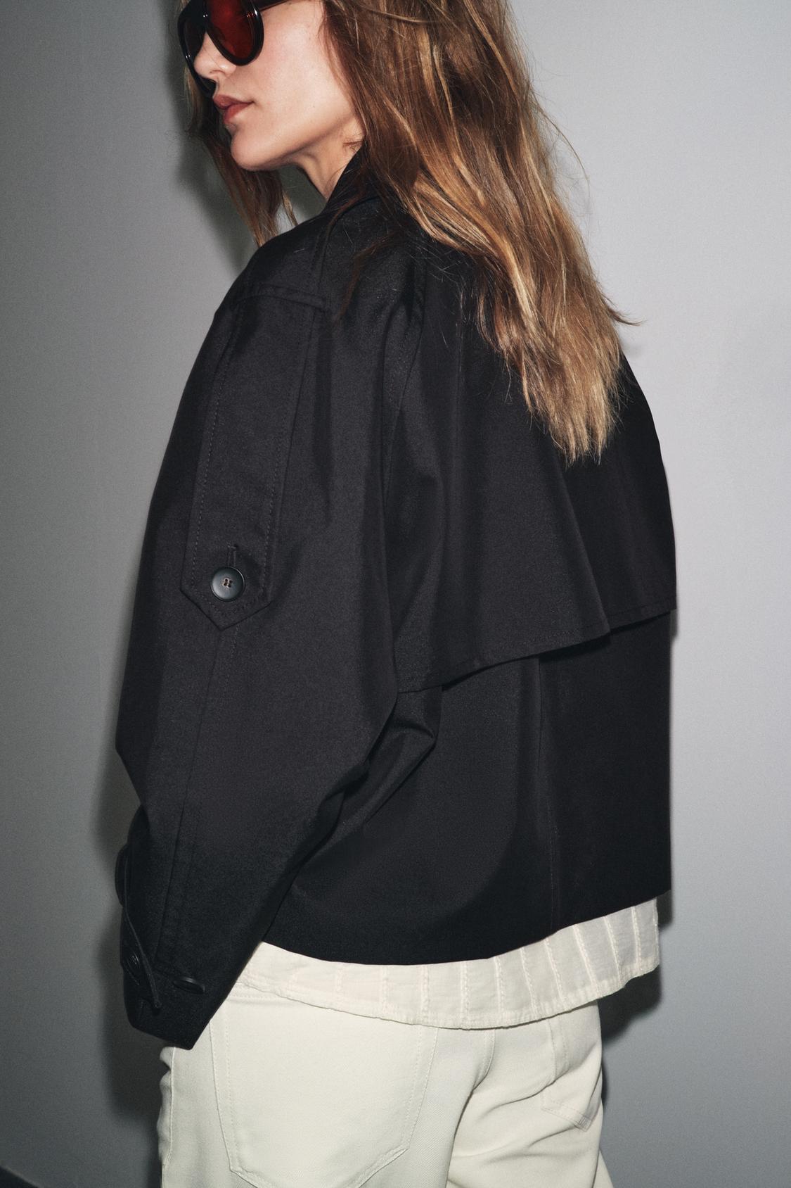 Short Water-Repellent Trench