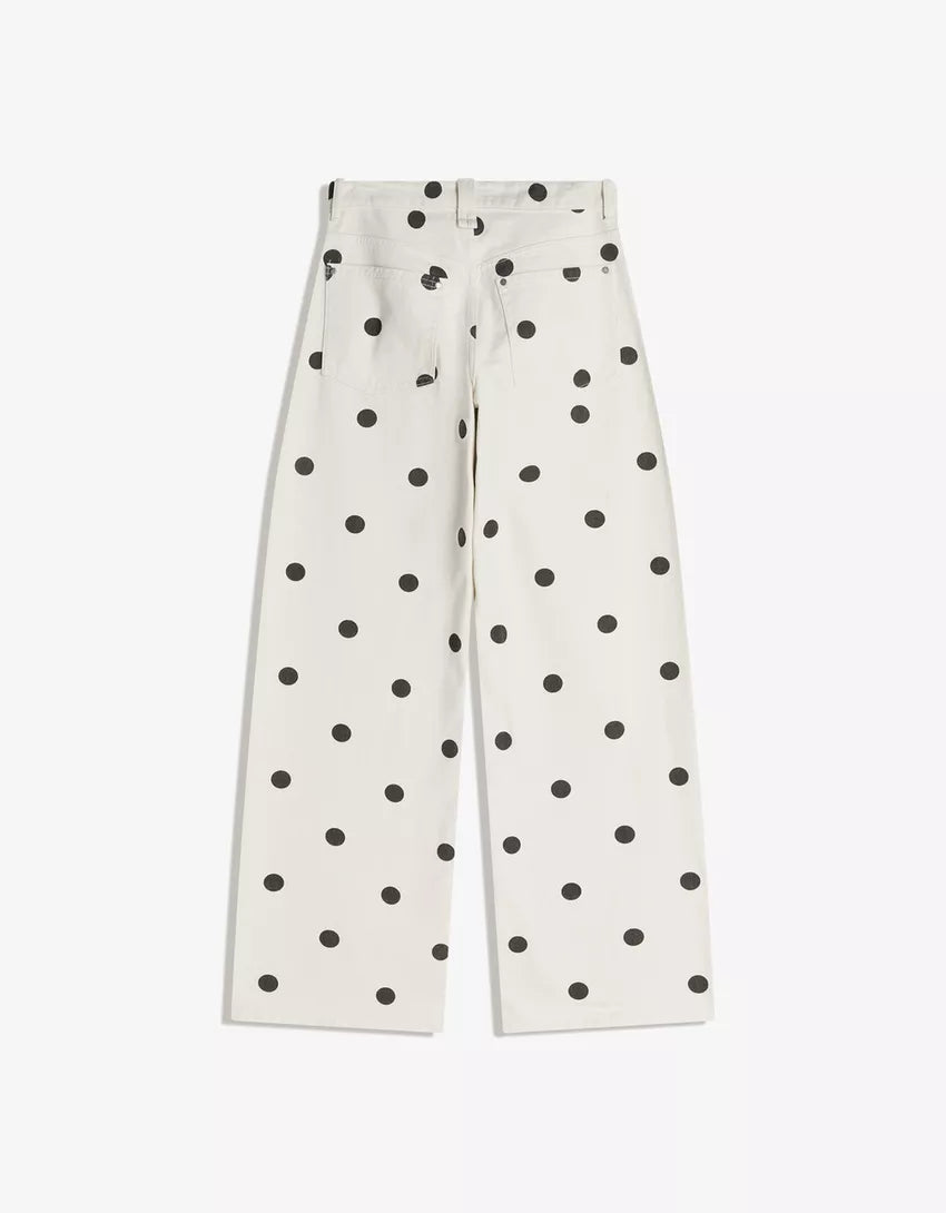 Baggy polka dot trousers