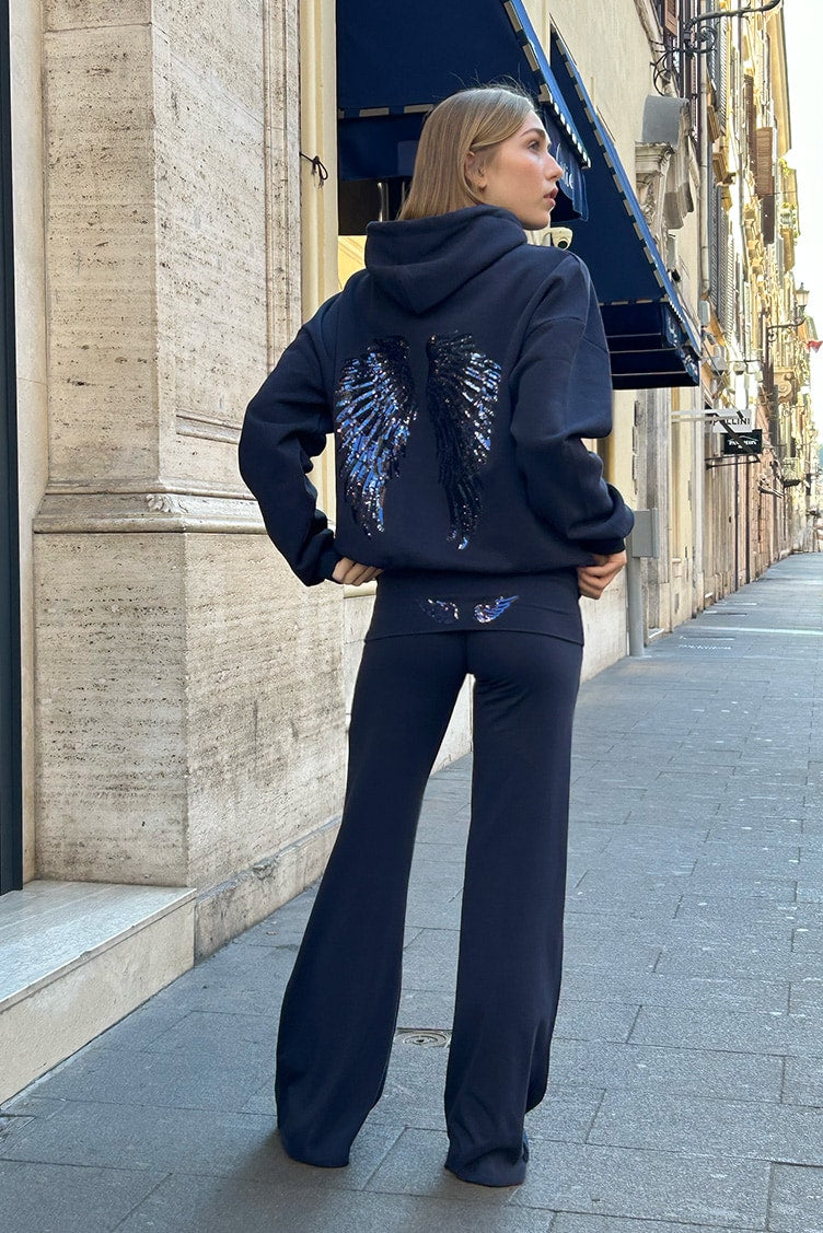 Subdued Wings Sequin Set