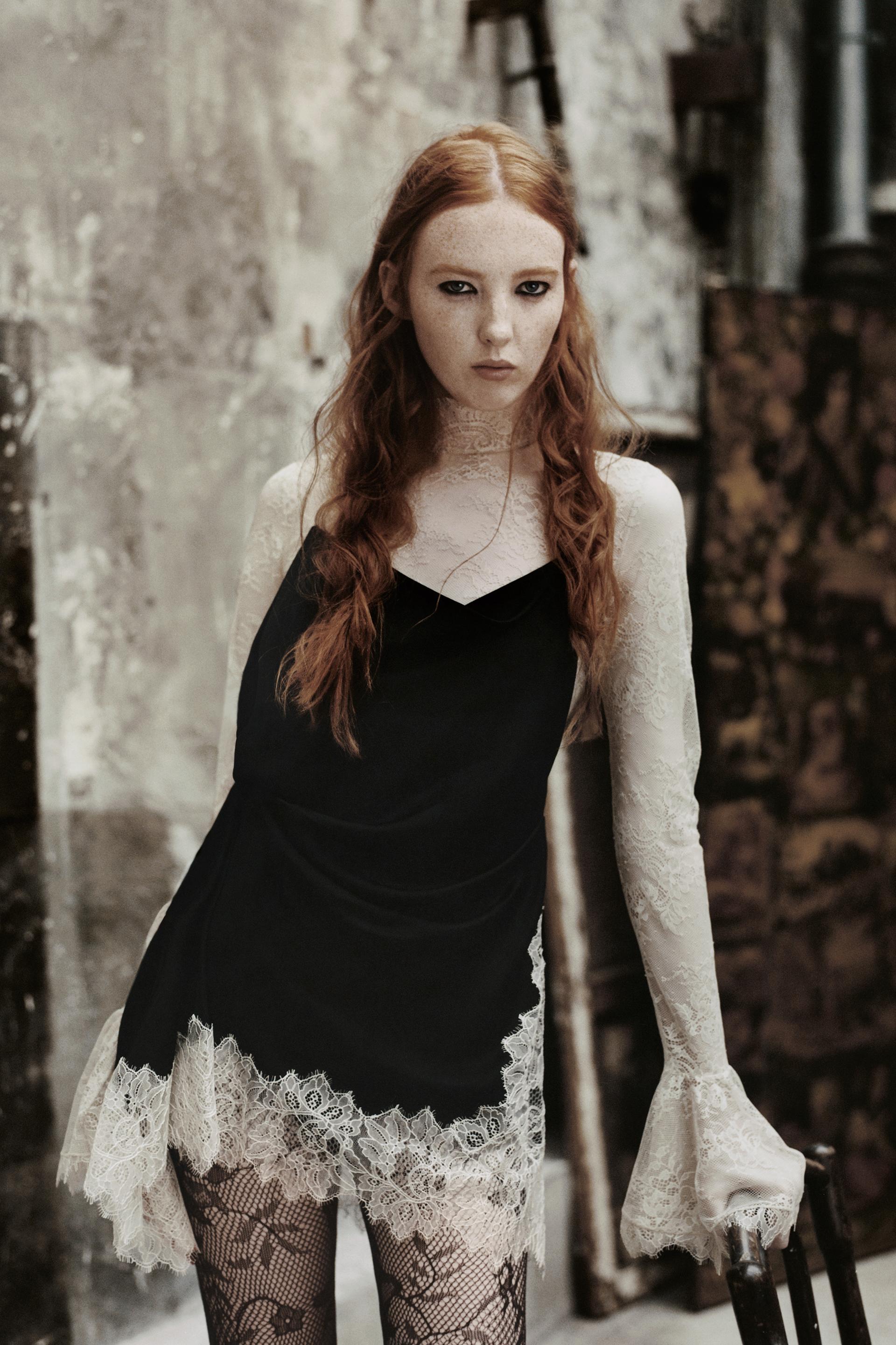 ZW COLLECTION LIMITED EDITION COMBINATION MINI DRESS