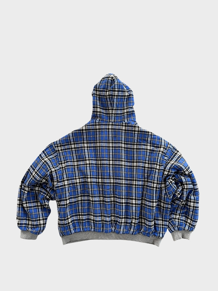 Decarba Inside Out Checkered Zipper