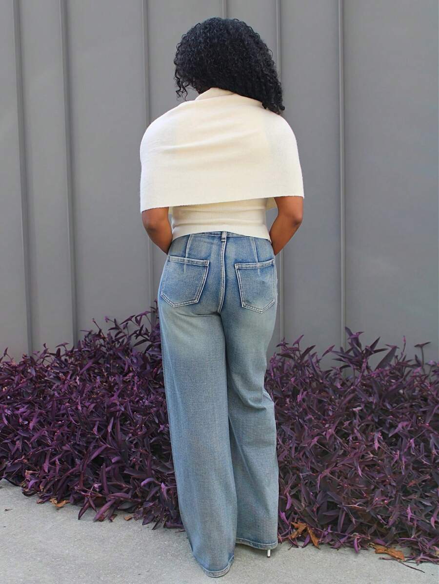 Sienna Wrap Turtleneck