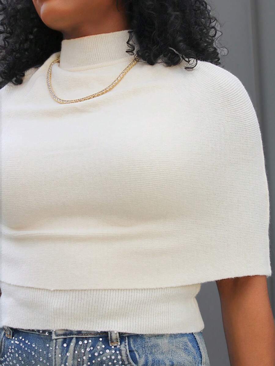 Sienna Wrap Turtleneck