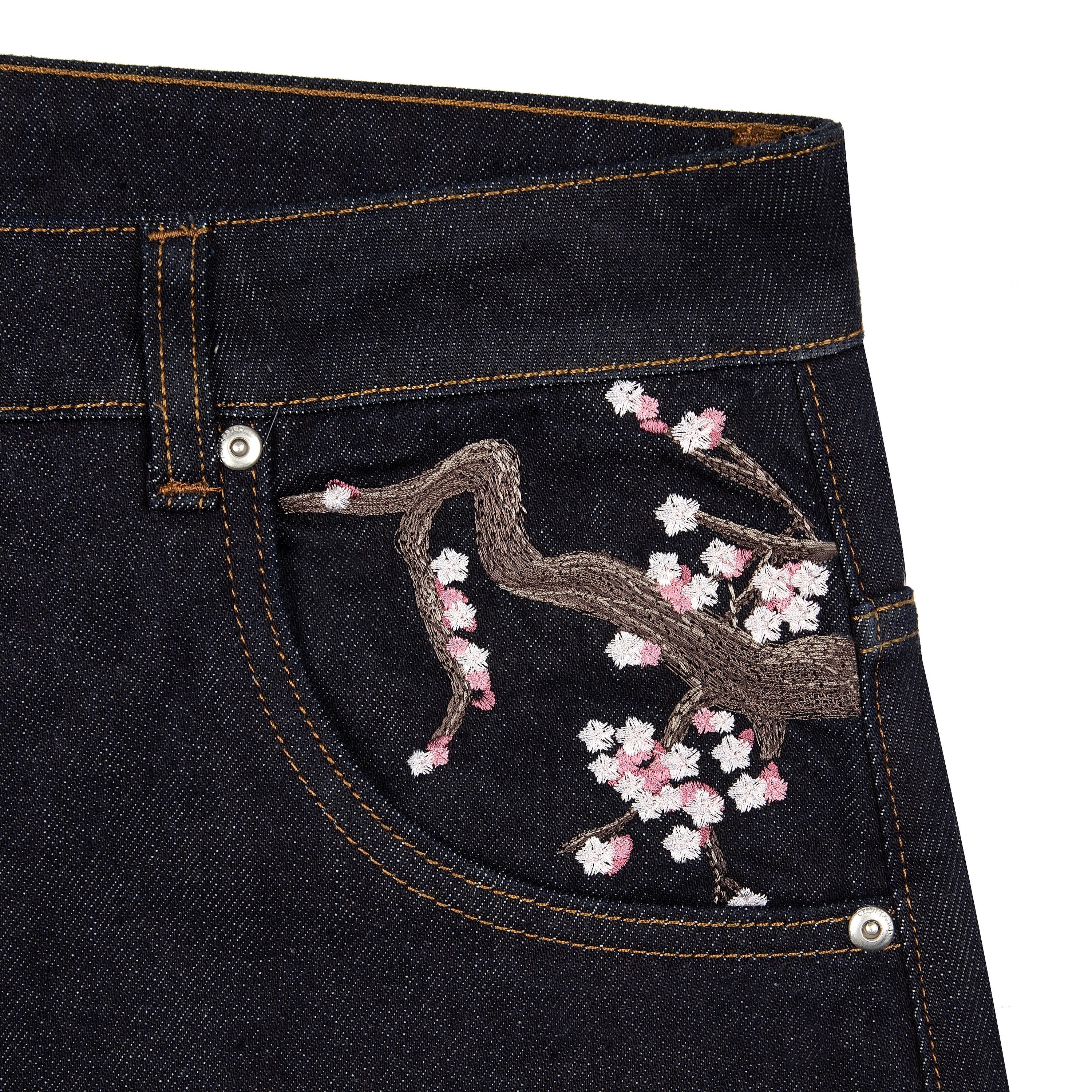 "blossom" selvedge Denim
