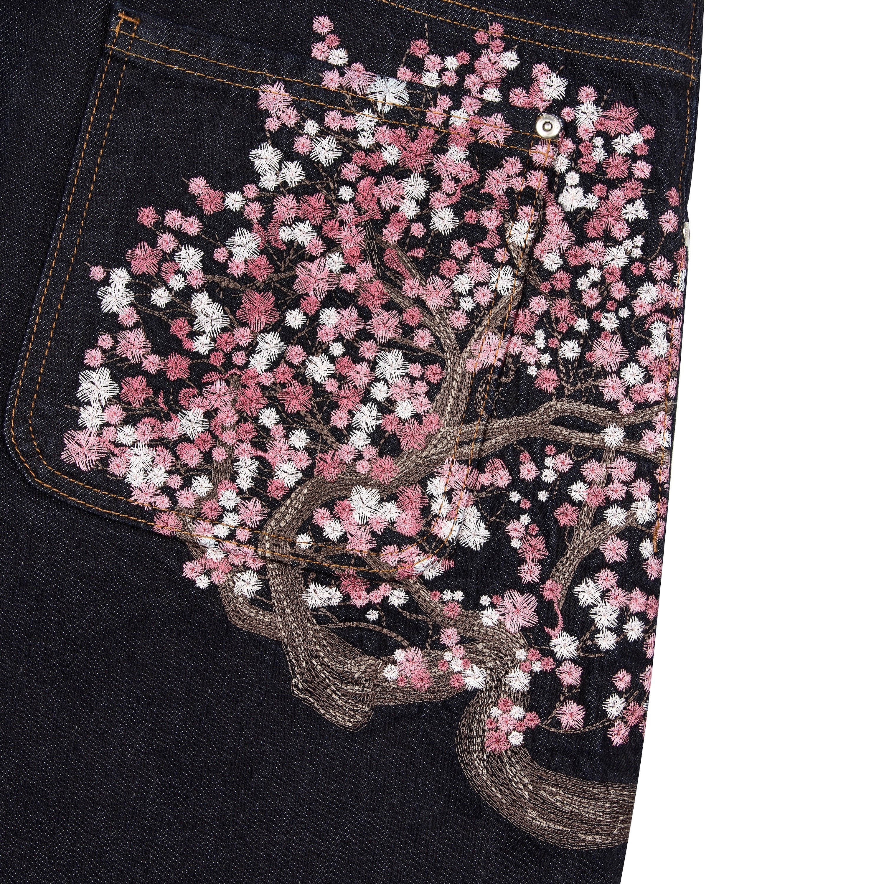 "blossom" selvedge Denim