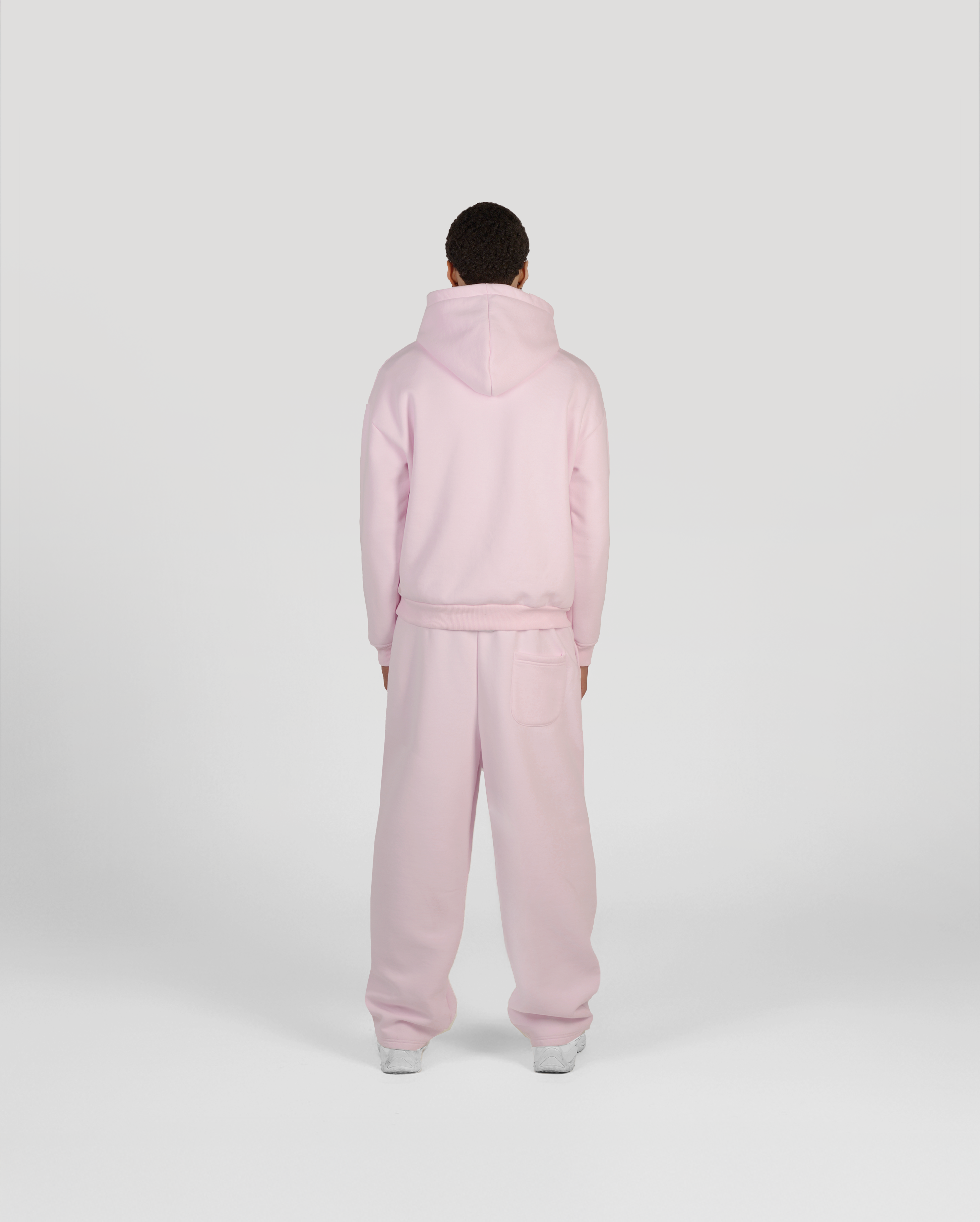 SUVENE ZIPPER HOODIE & BASIC JOGGER SET