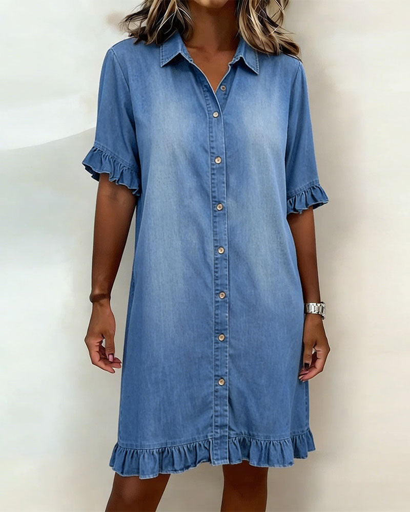 Maria | Comfortable Denim Dress