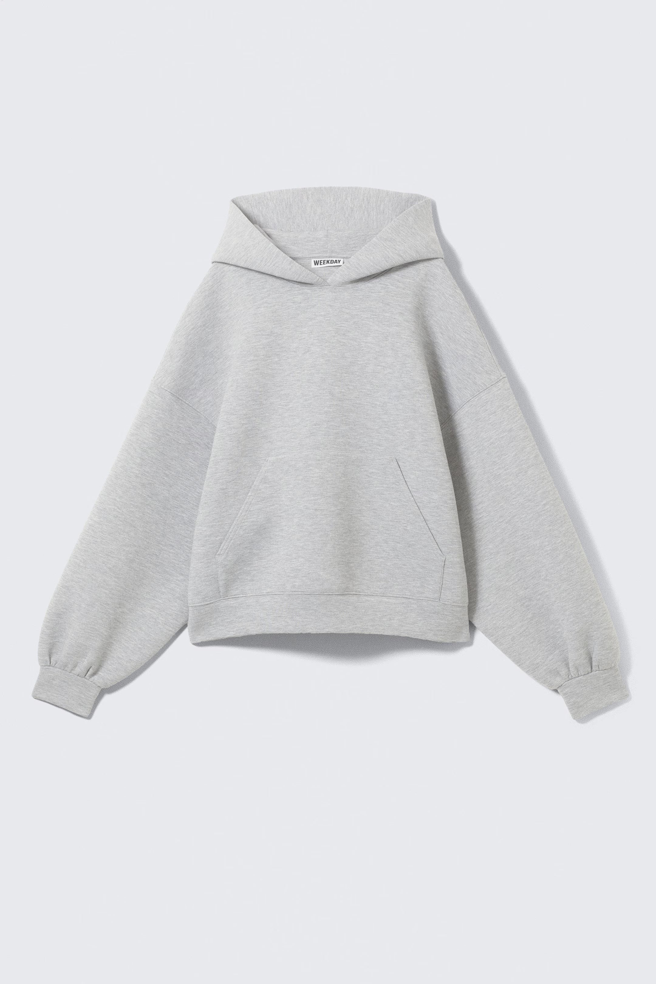 Light Grey Melange Hoodie & Joggers Set