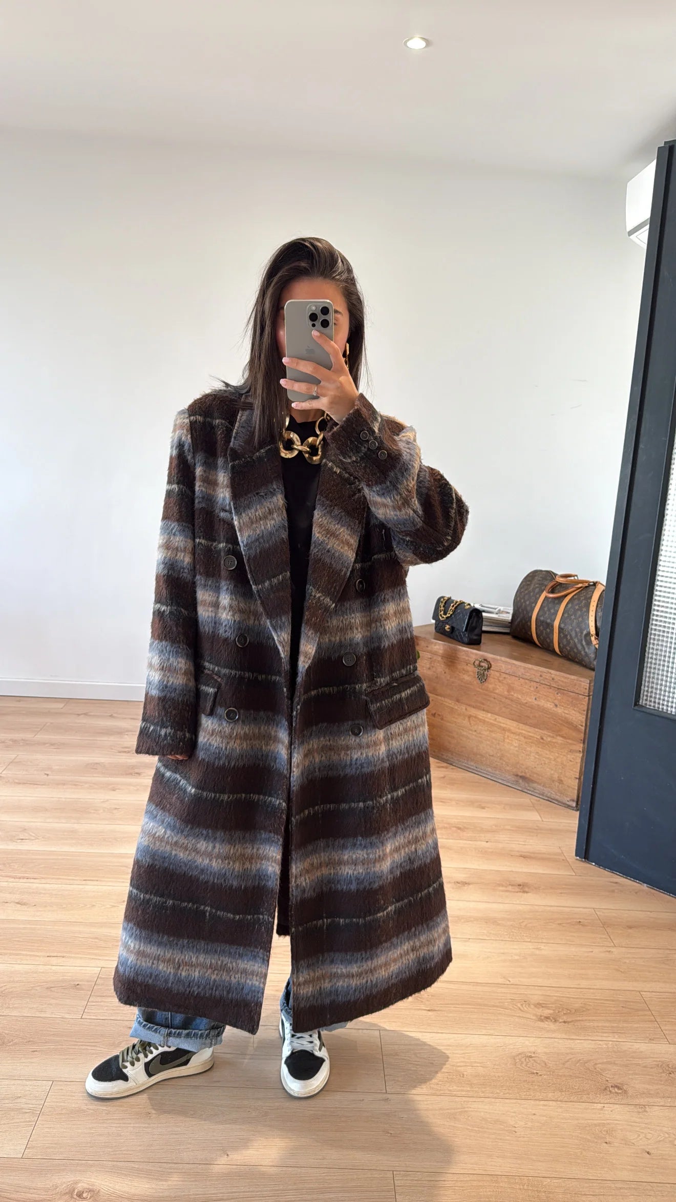 The Céleste Striped Coat