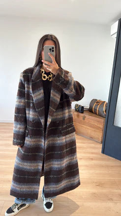 The Céleste Striped Coat
