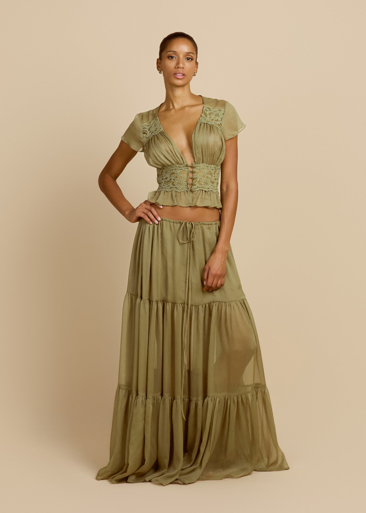 SABRINA SET PISTACHIO