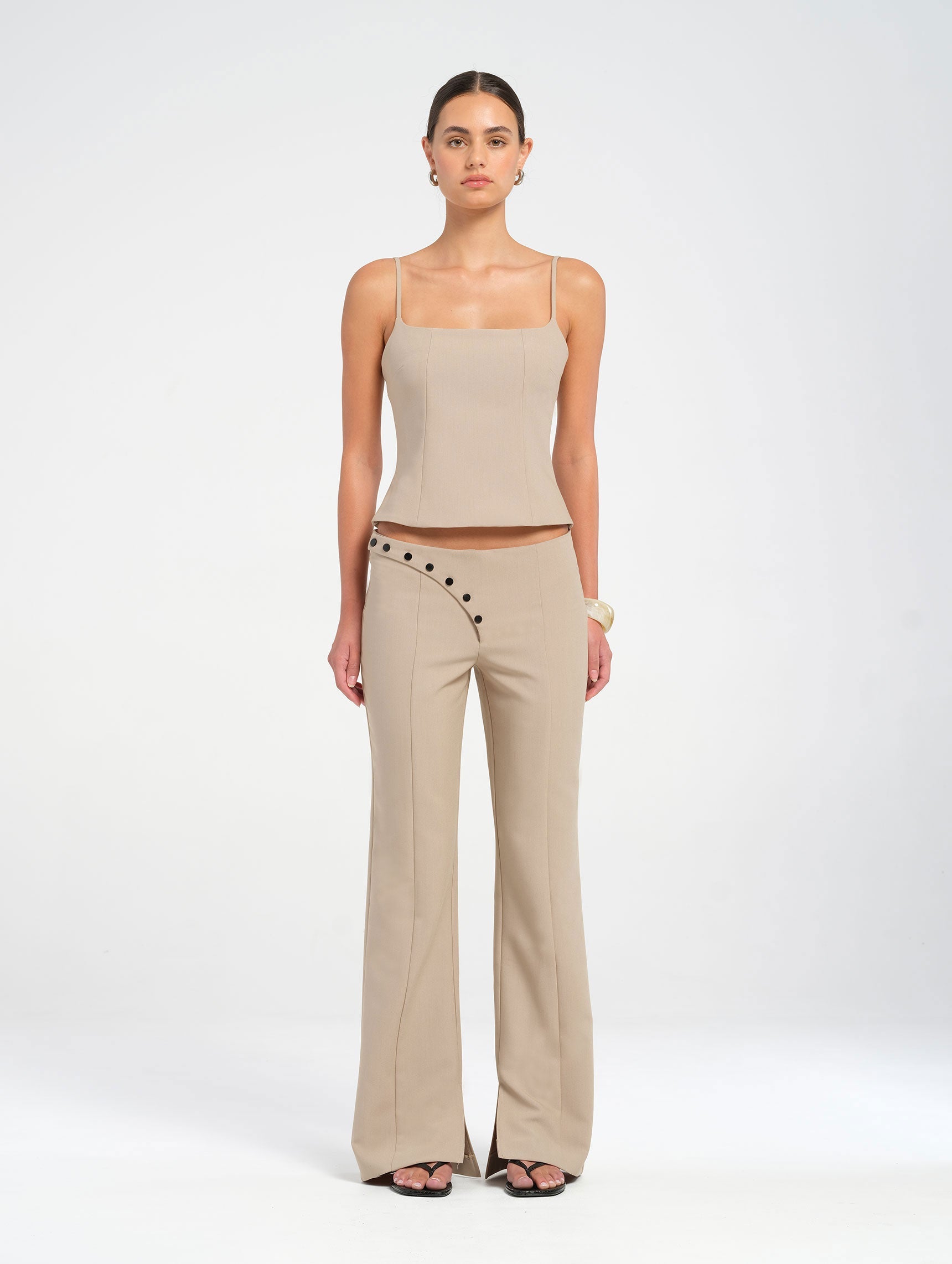 Braxton Top & Saddle Trousers Set