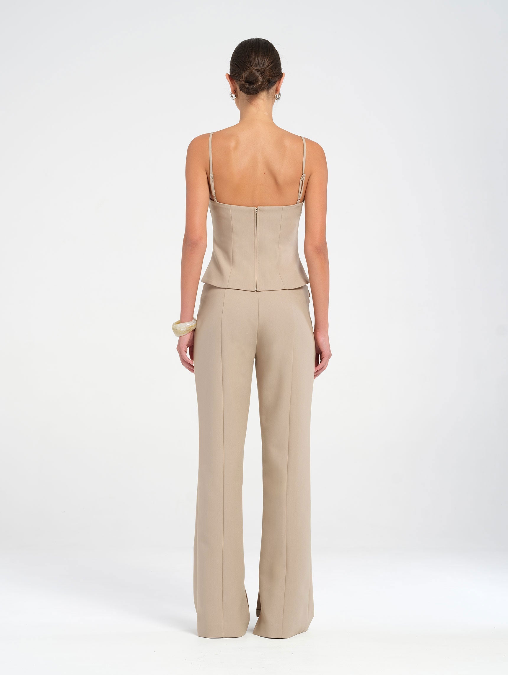 Braxton Top & Saddle Trousers Set
