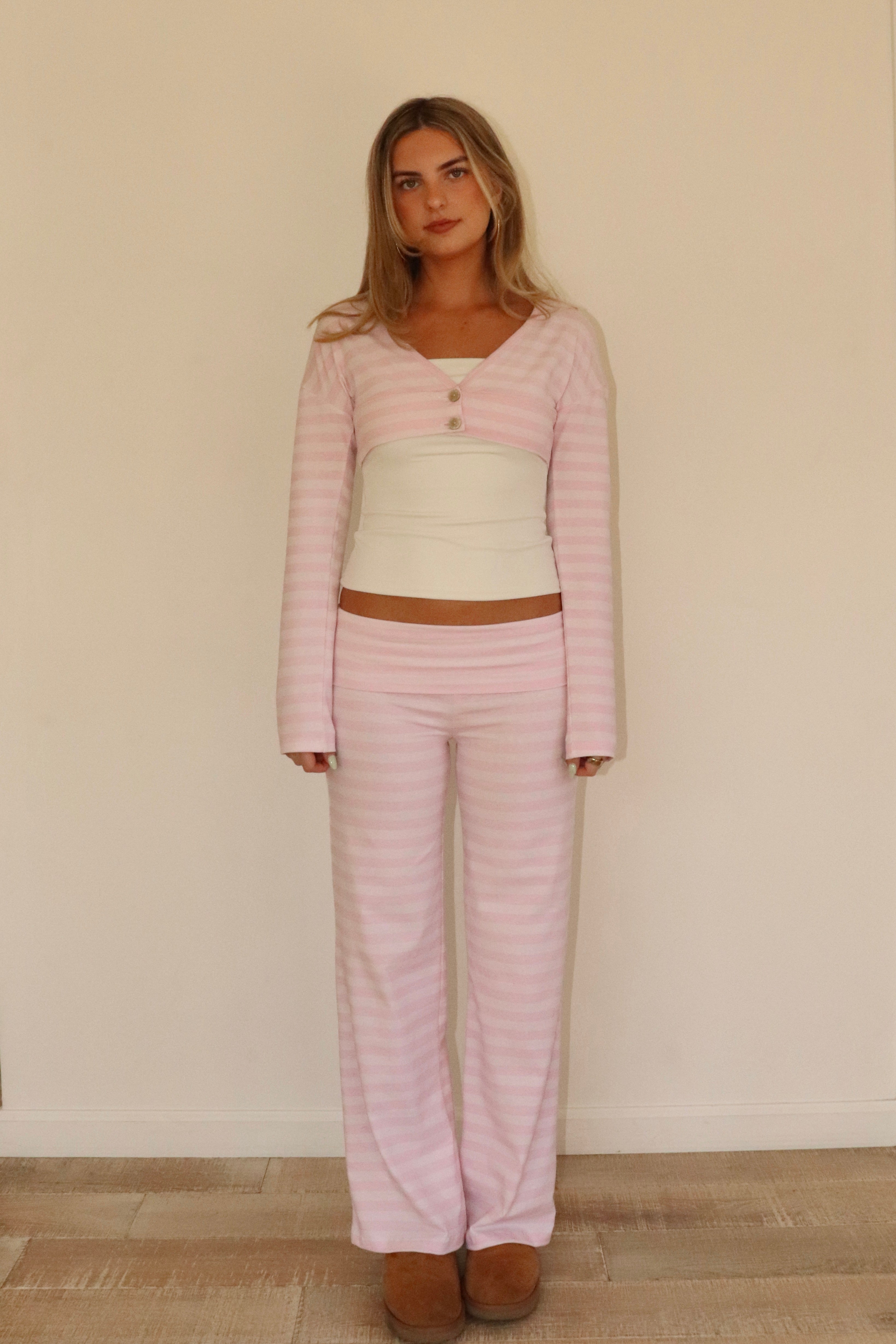 Iris by Lily NEW BUBBLEGUM CARDIGAN & JOGGERS