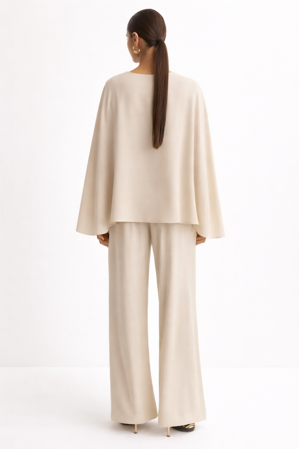 Draped Pleat Tailored Set