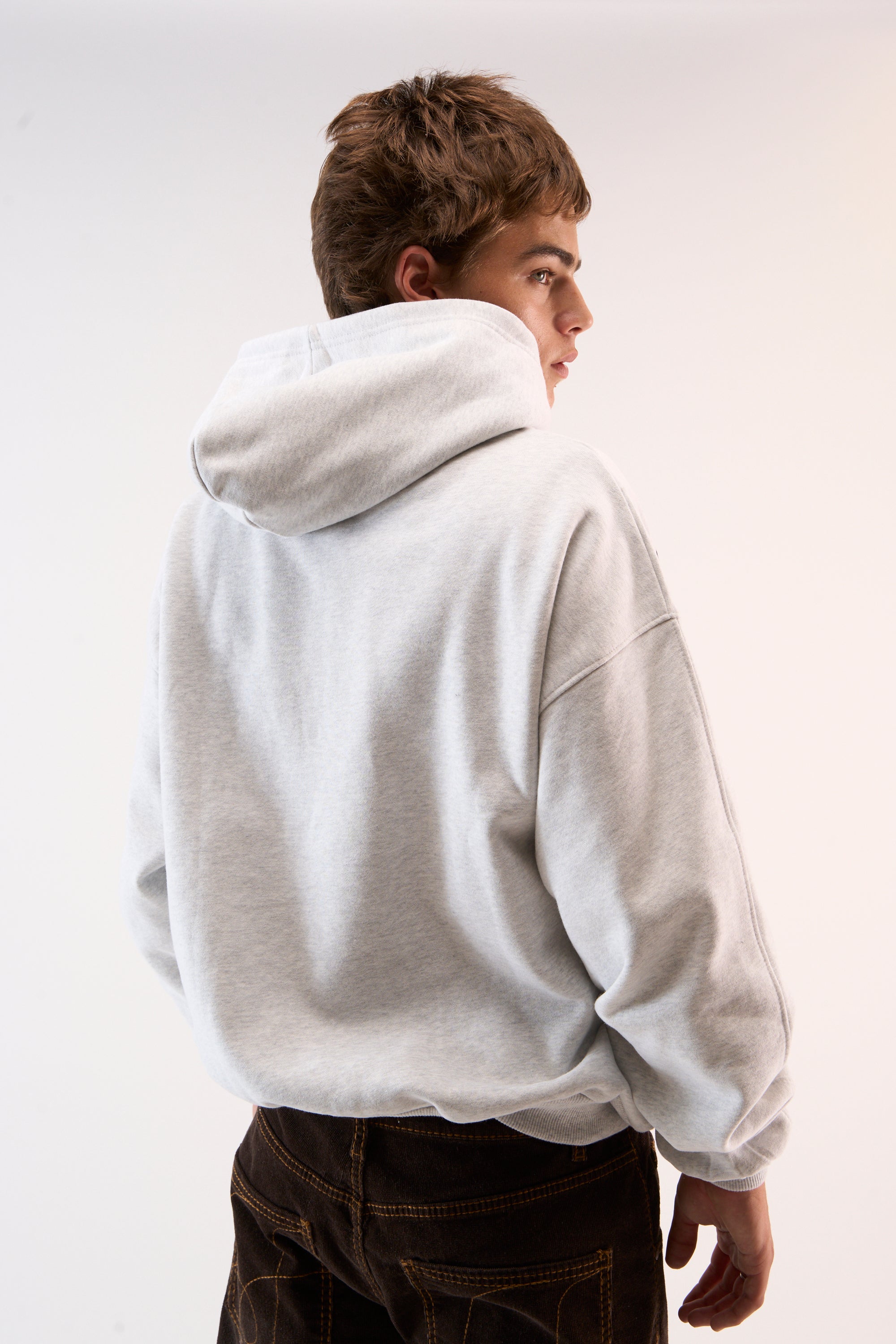 Scuffers Flock Light Grey Hoodie