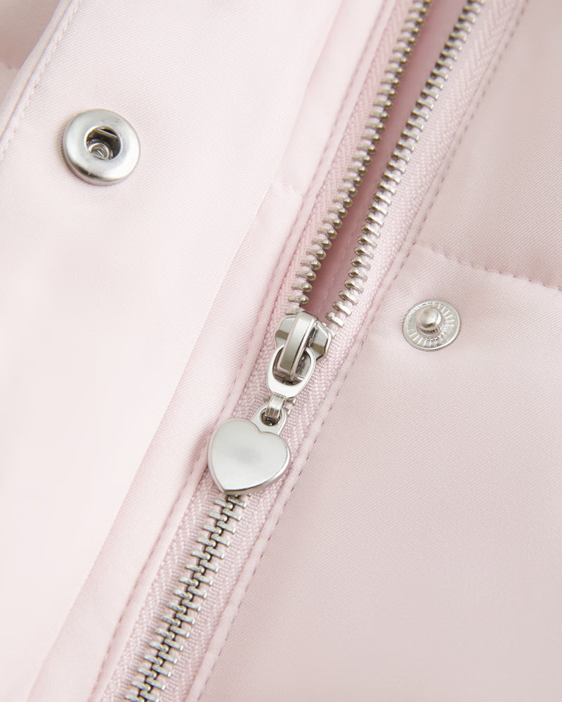 Faux Fur-Lined Puffer Jacket