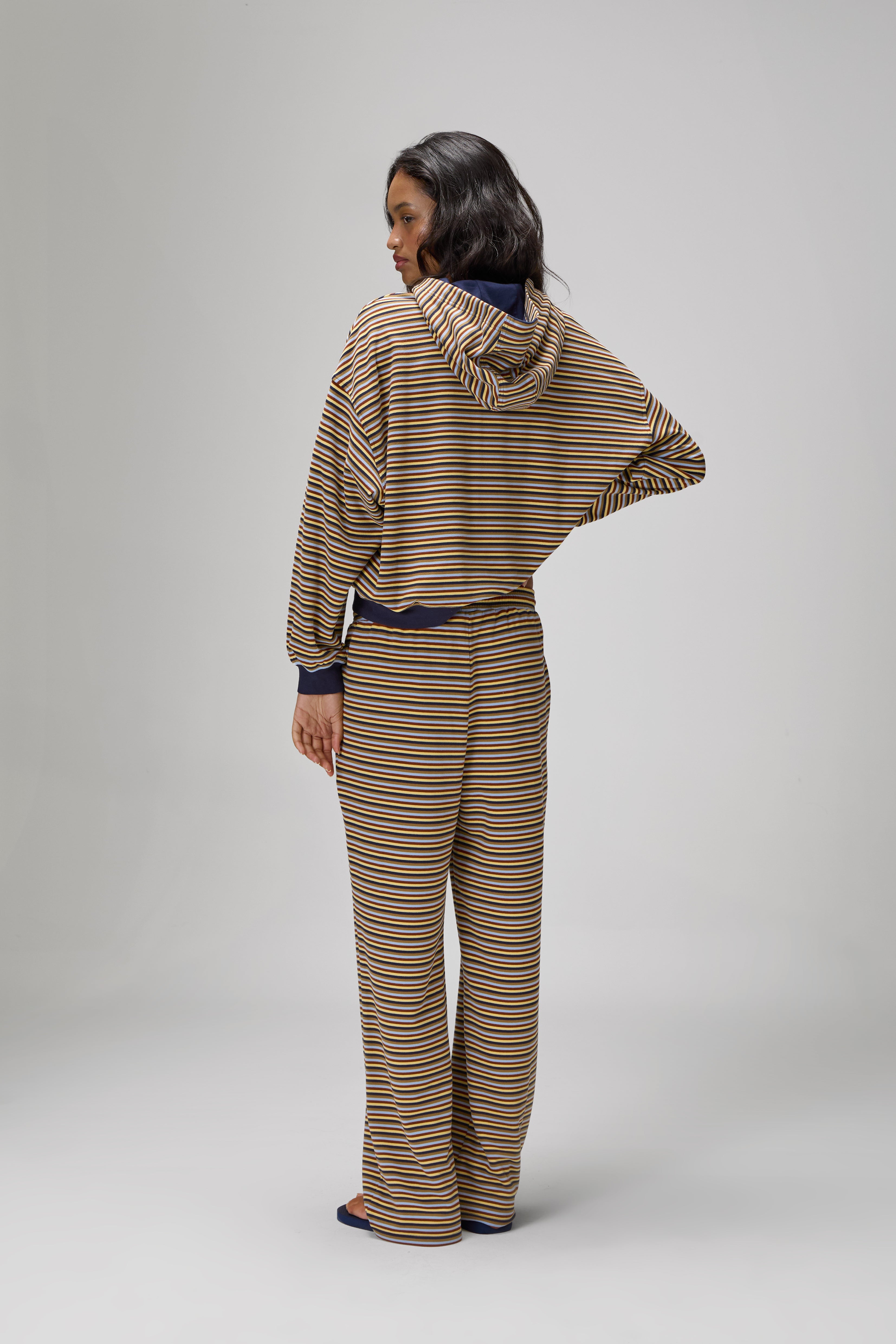 Sisters & Seekers Walker Soft Shrunken Hoodie & Wide Leg Pants