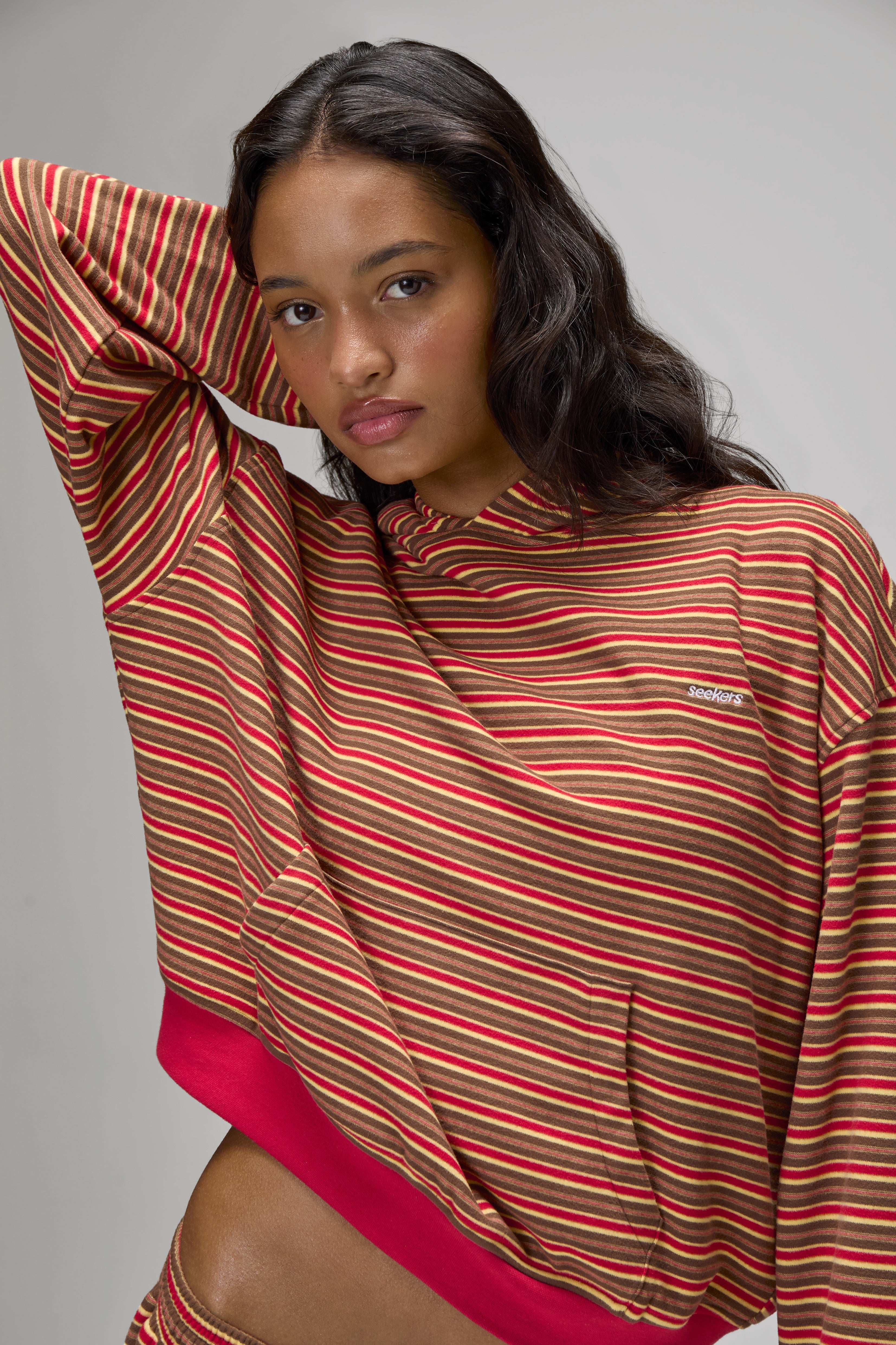 Sisters & Seekers Walker Soft Shrunken Hoodie & Wide Leg Pants