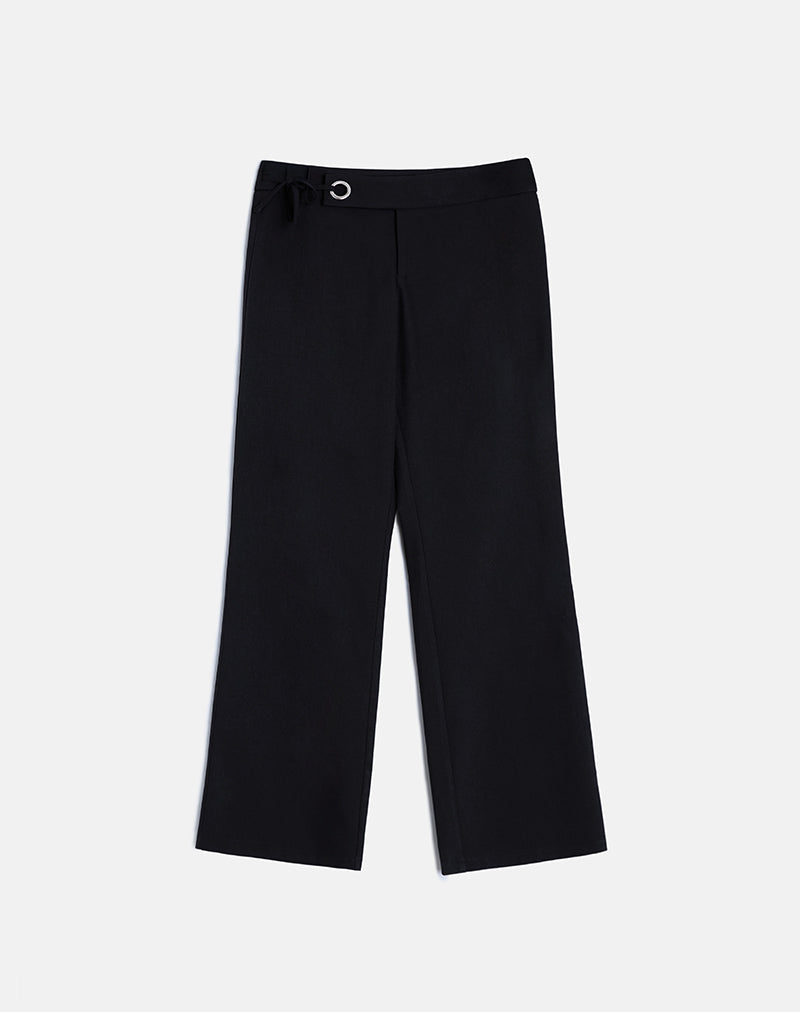 Tova Tie Tailoring Trousers in Black