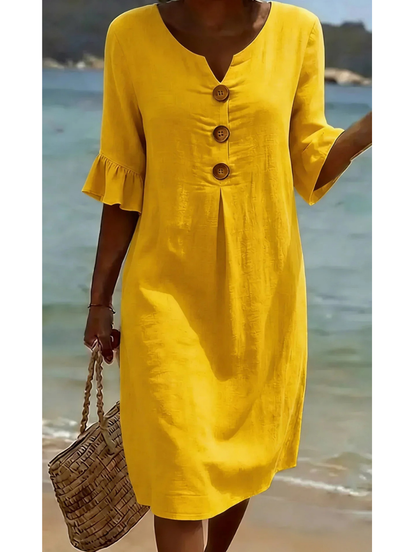 Radmila™ | Textured Long Sleeve Dress