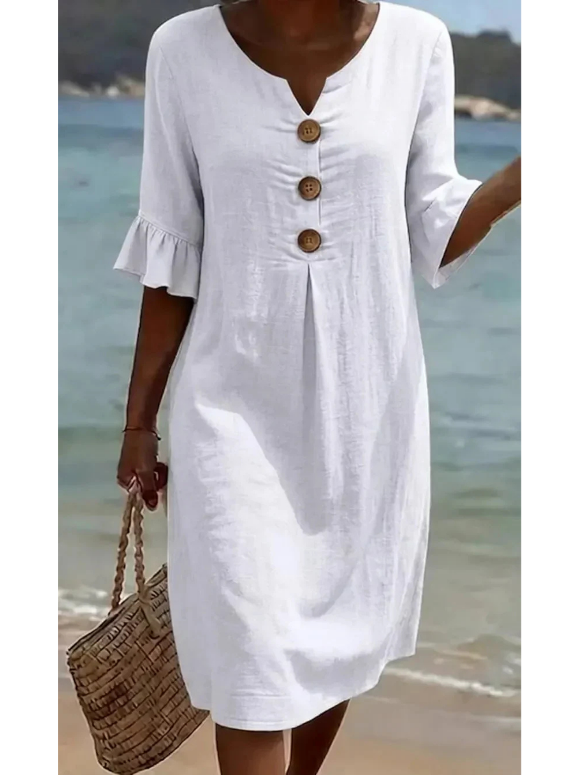 Radmila™ | Textured Long Sleeve Dress