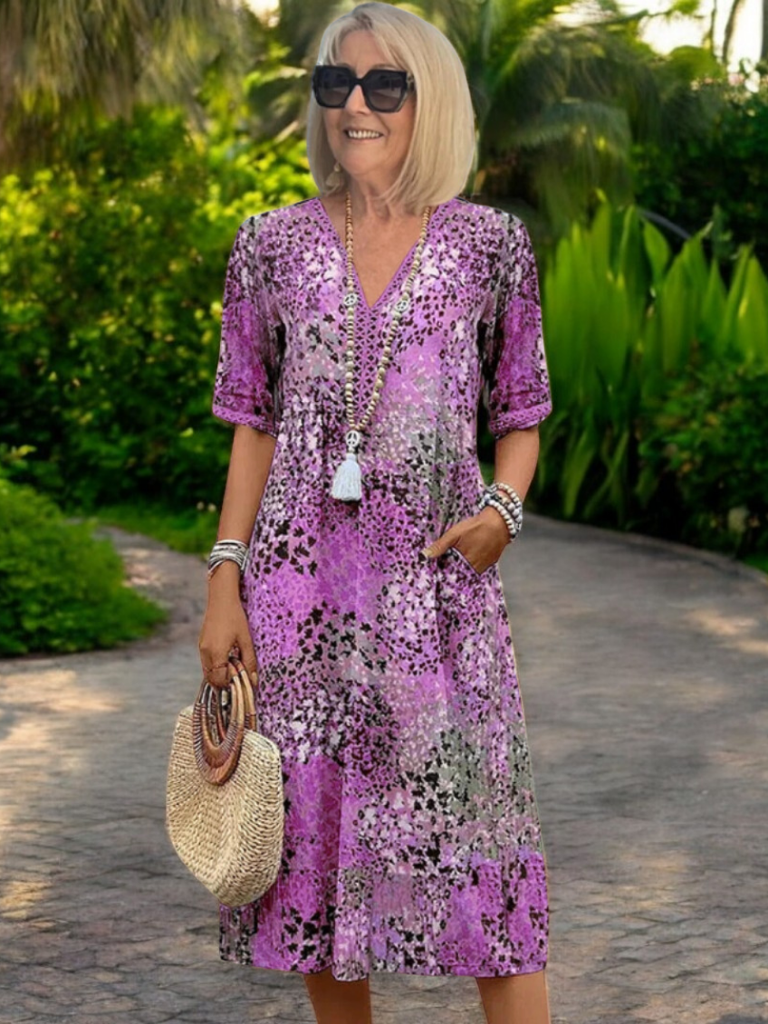 Iris | The Floaty Midi Dress