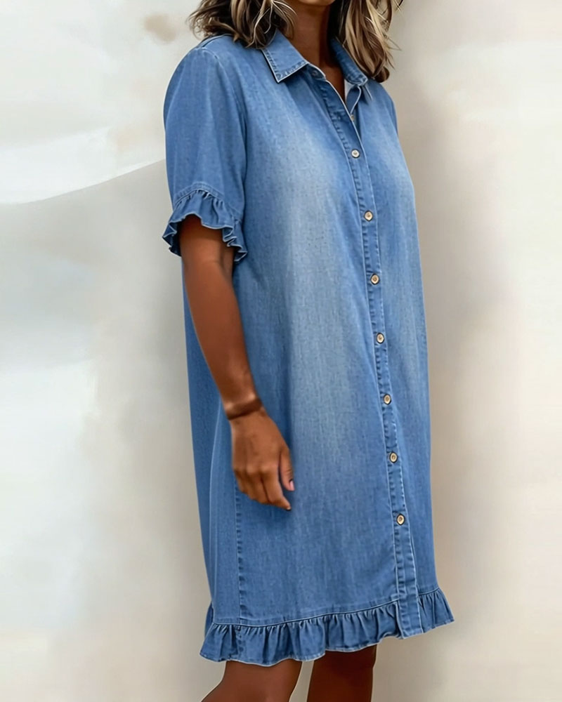 Maria | Comfortable Denim Dress