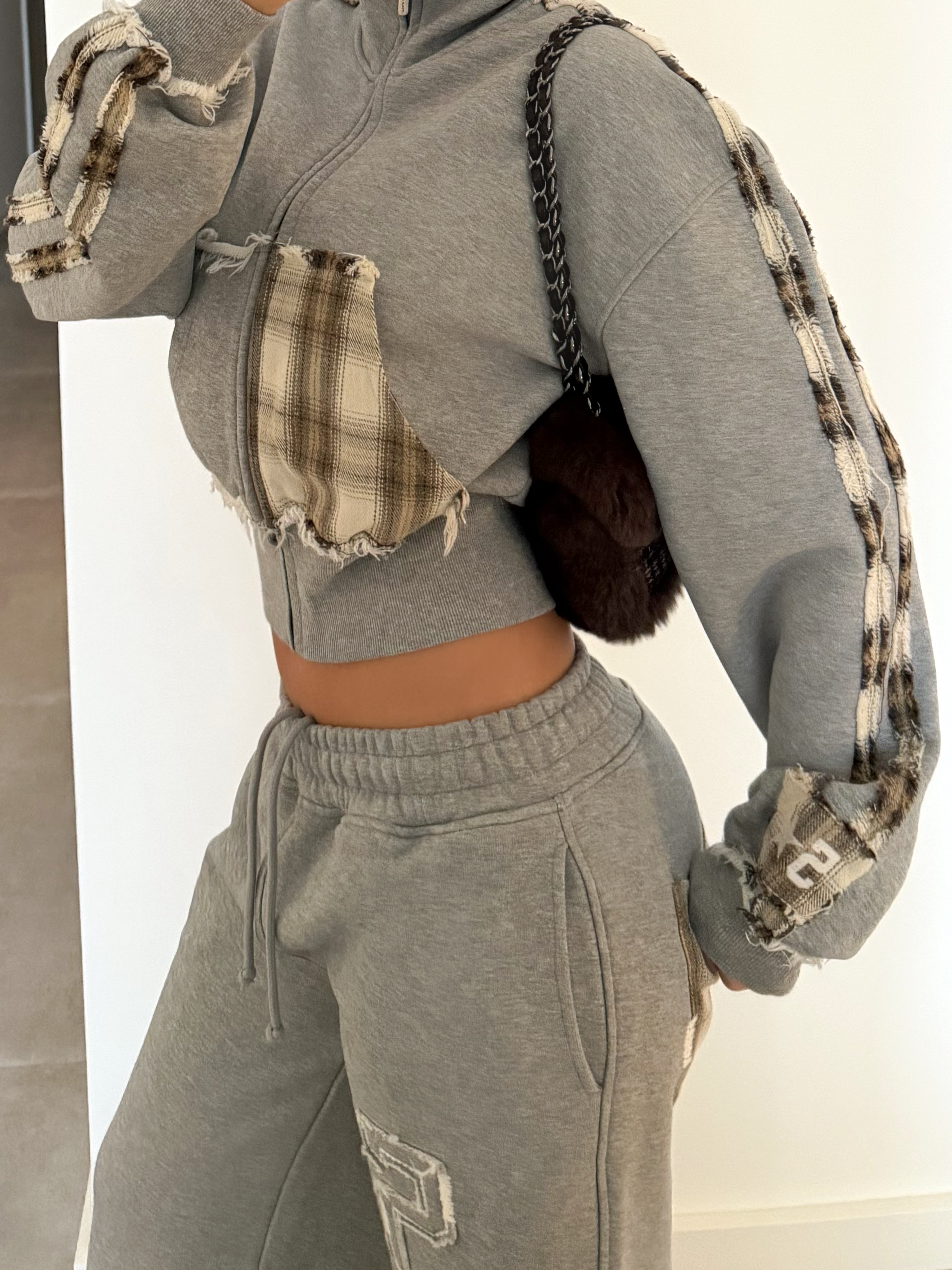 Astara Baggy Track Jacket & Baggy Sweatpants Set