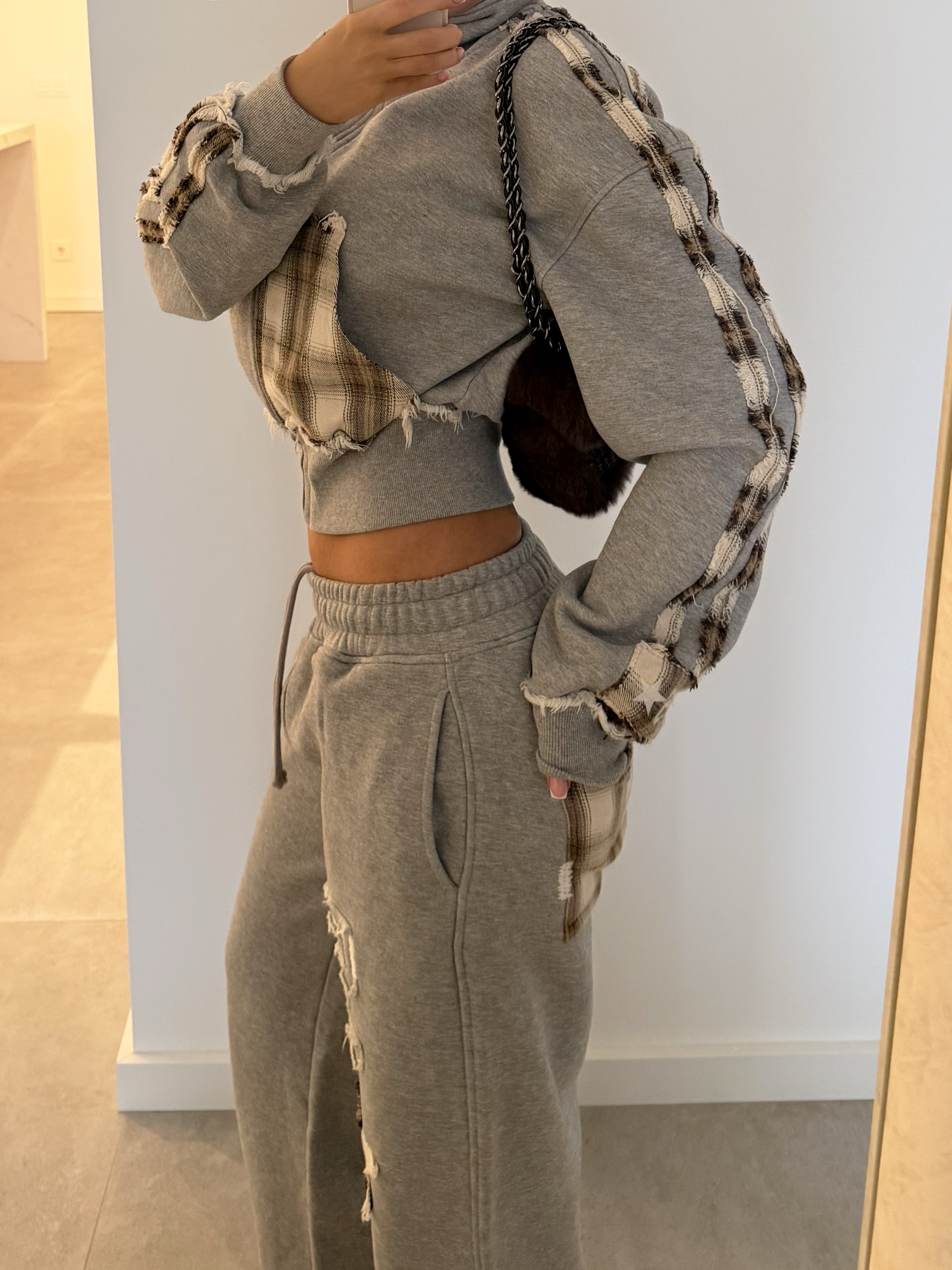 Astara Baggy Track Jacket & Baggy Sweatpants Set