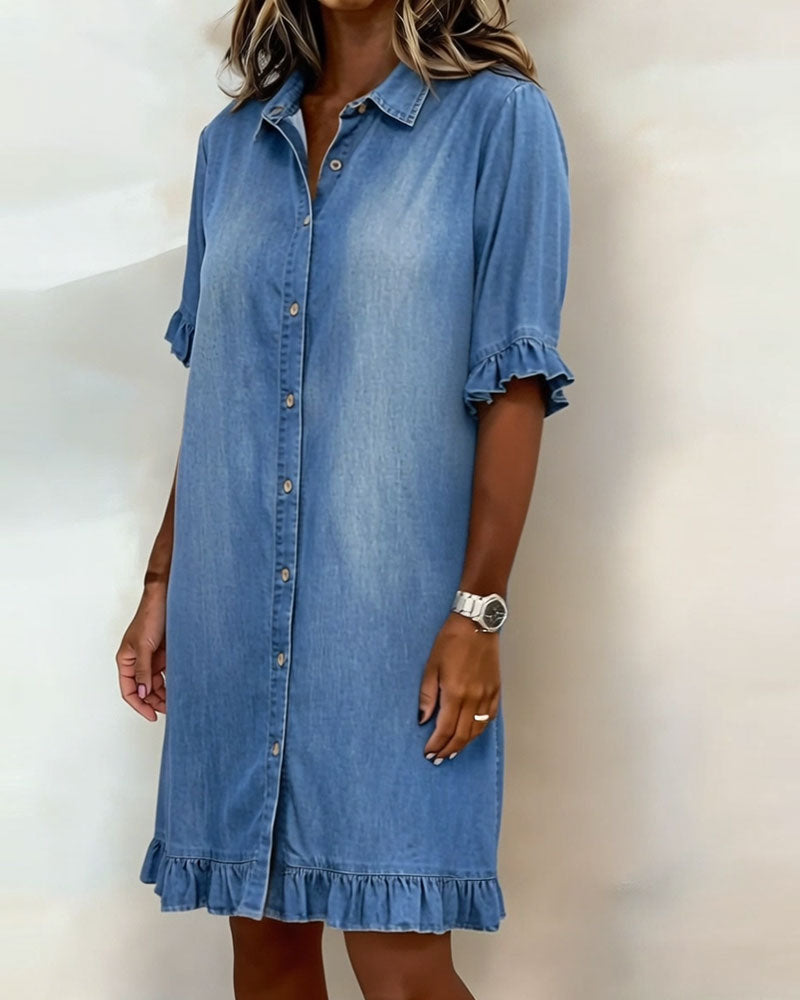Maria | Comfortable Denim Dress