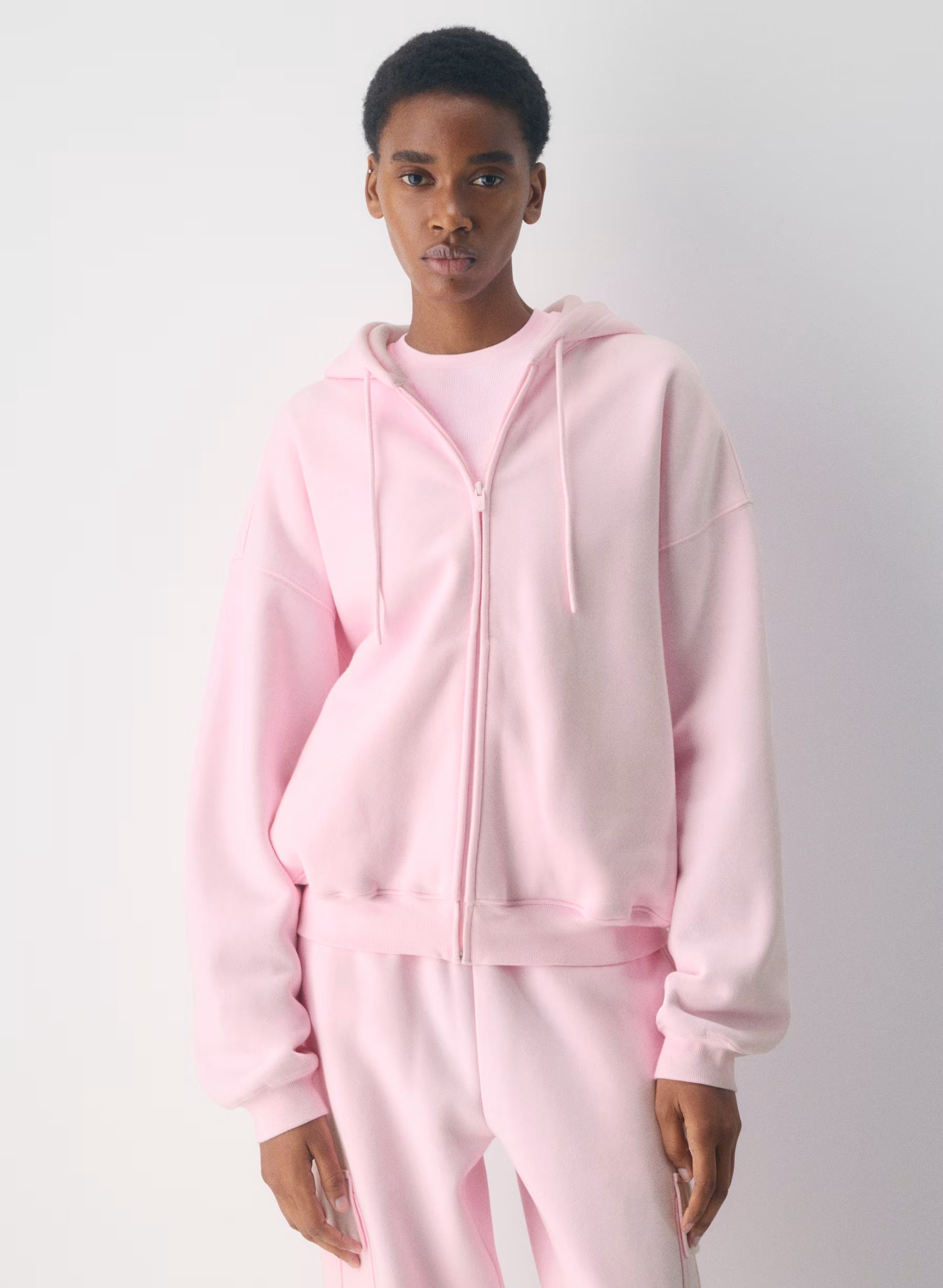 Cozy Sweatfleece Mega Cargo Sweatpant & Mega Zip Hoodie Set